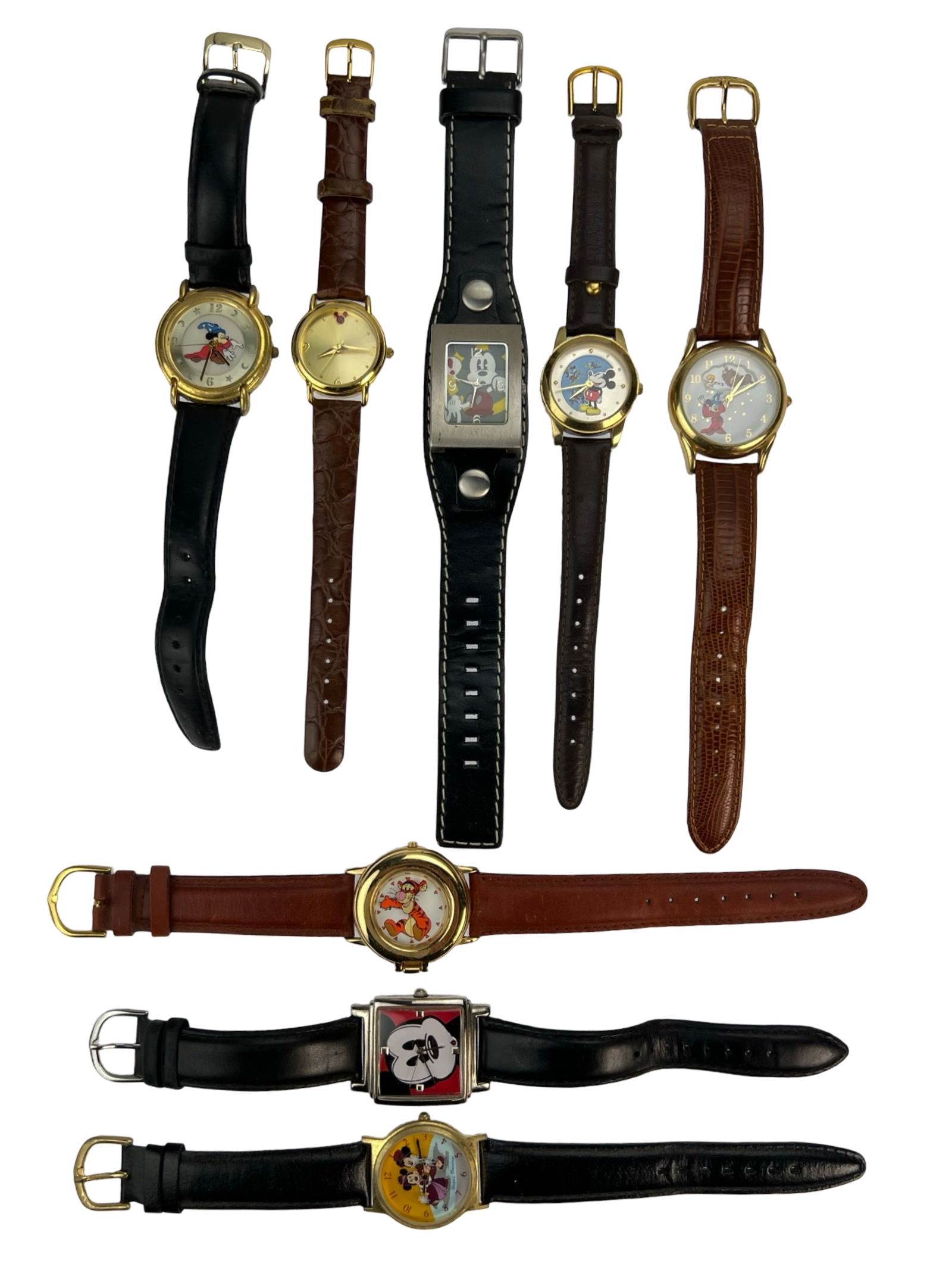 Group of Disney Mickey Mouse Character Watches (1 of 4)