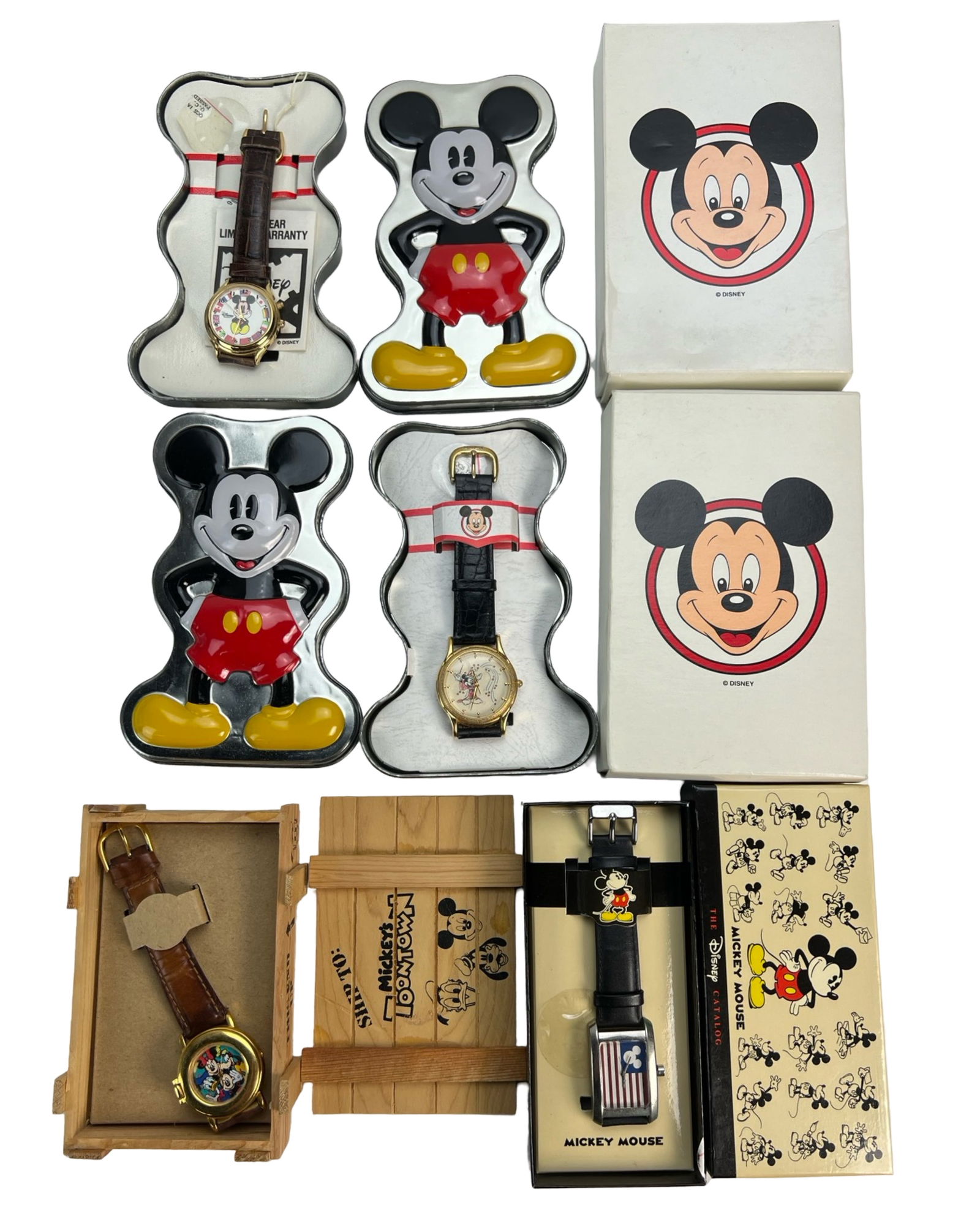 Walt Disney's Mickey Mouse Character Wrist Watches (1 of 5)