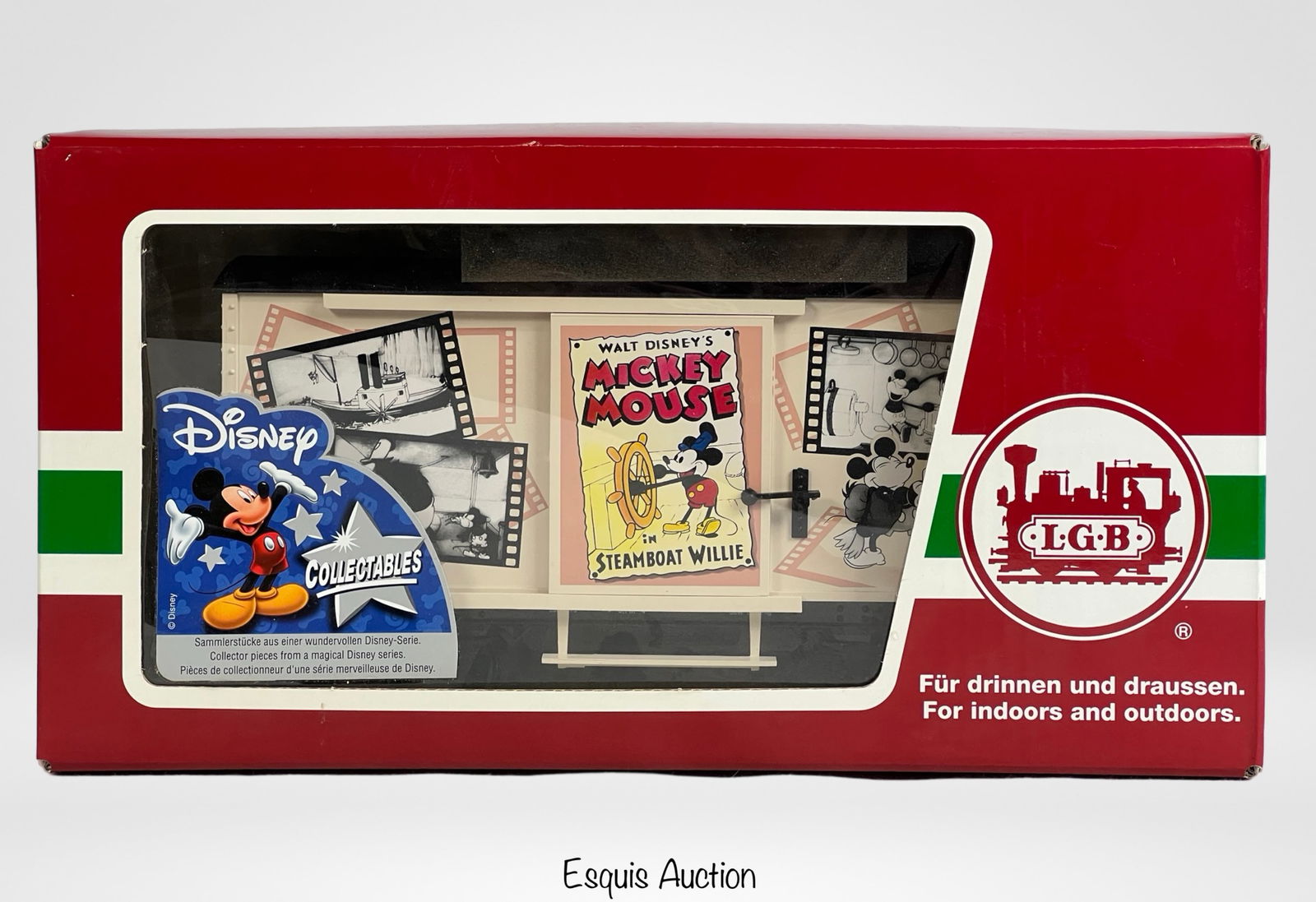 LGB Mickey Mouse LE Edition G Scale Train Car (1 of 3)