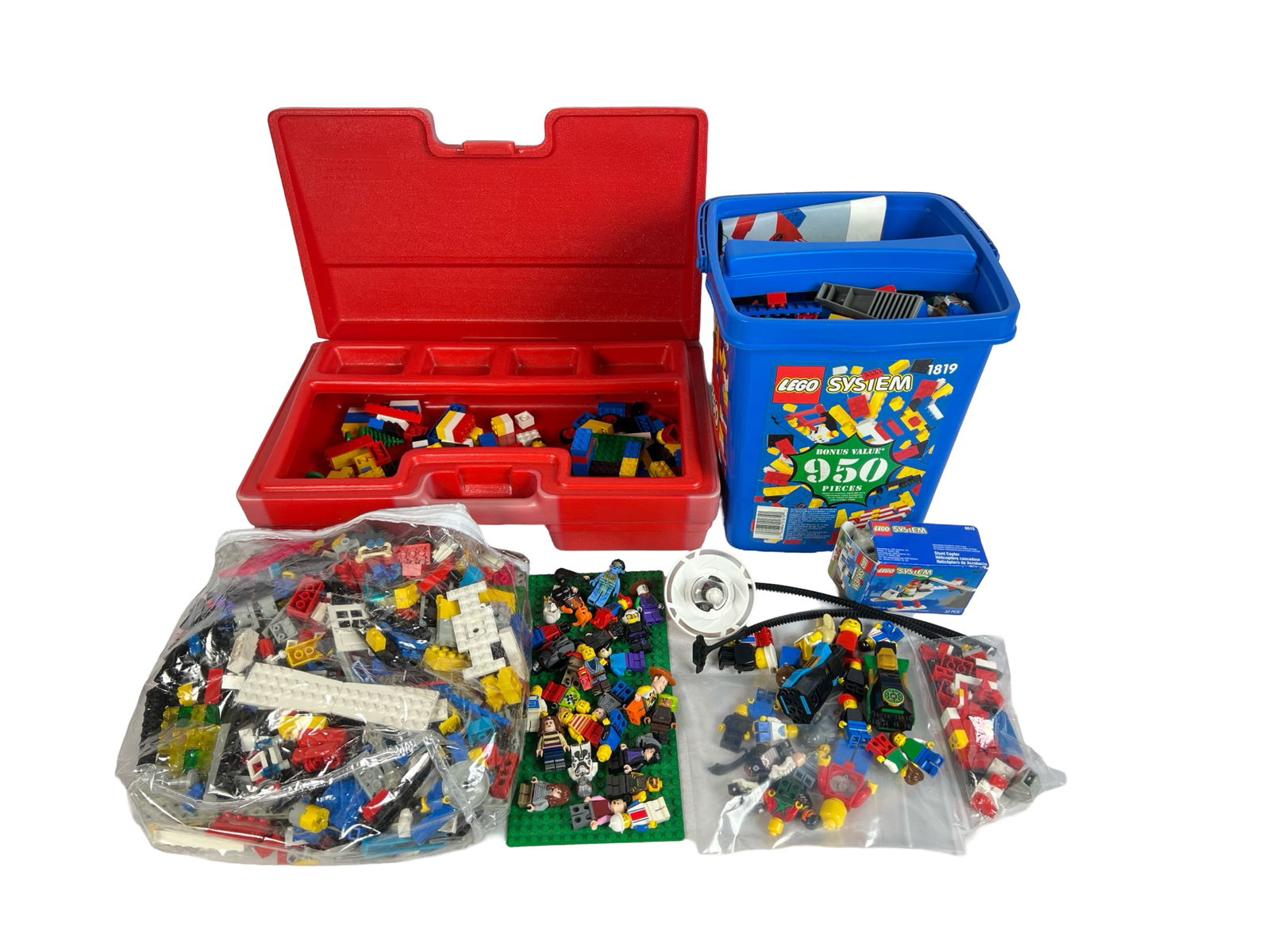 Vintage Lego Building Blocks incl. Characters (1 of 6)