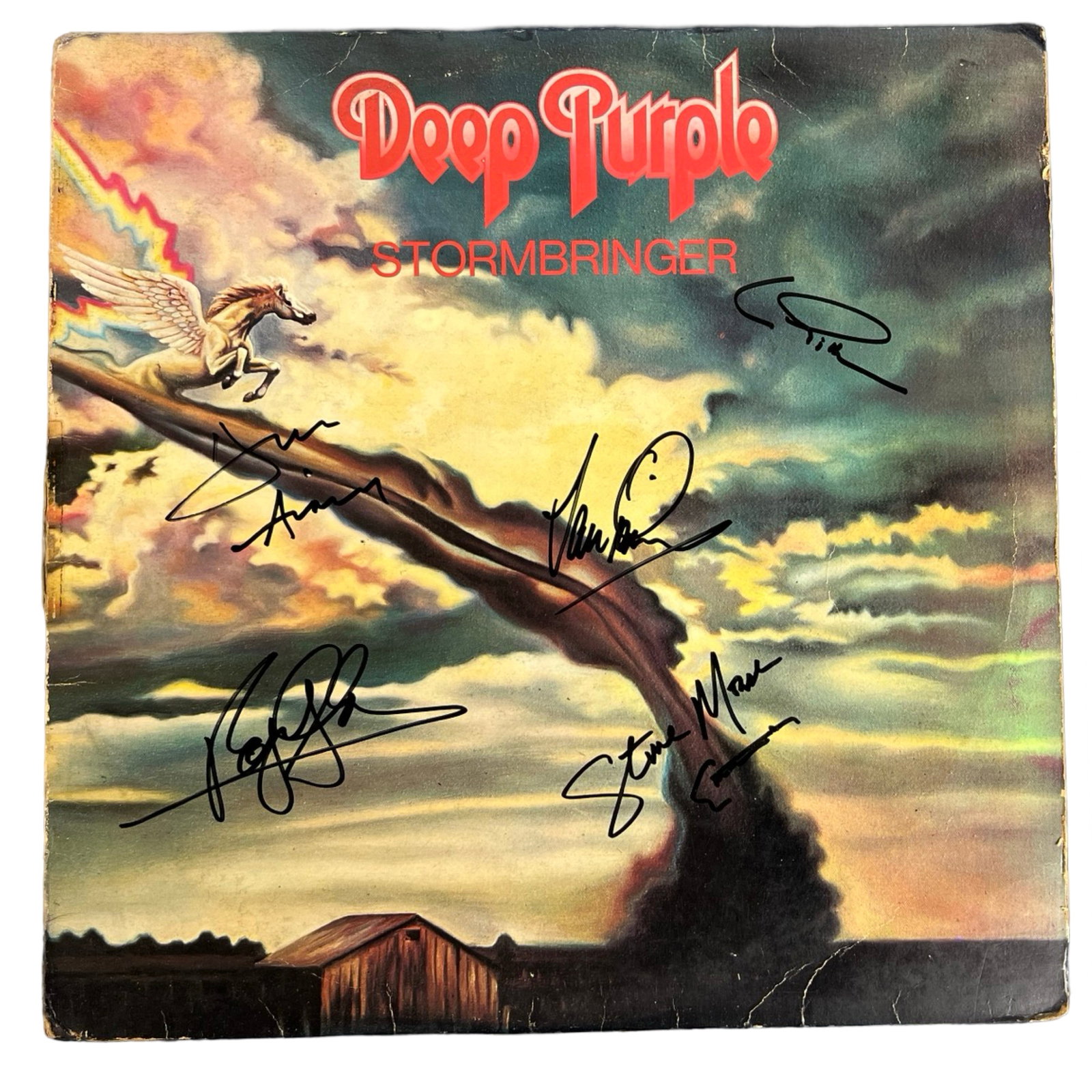 Deep Purple Band Autographed "Stormbringer" Album (1 of 6)