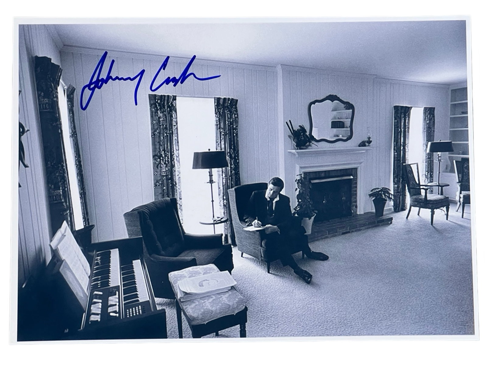 Johnny Cash Autographed/ Signed Photograph (1 of 3)