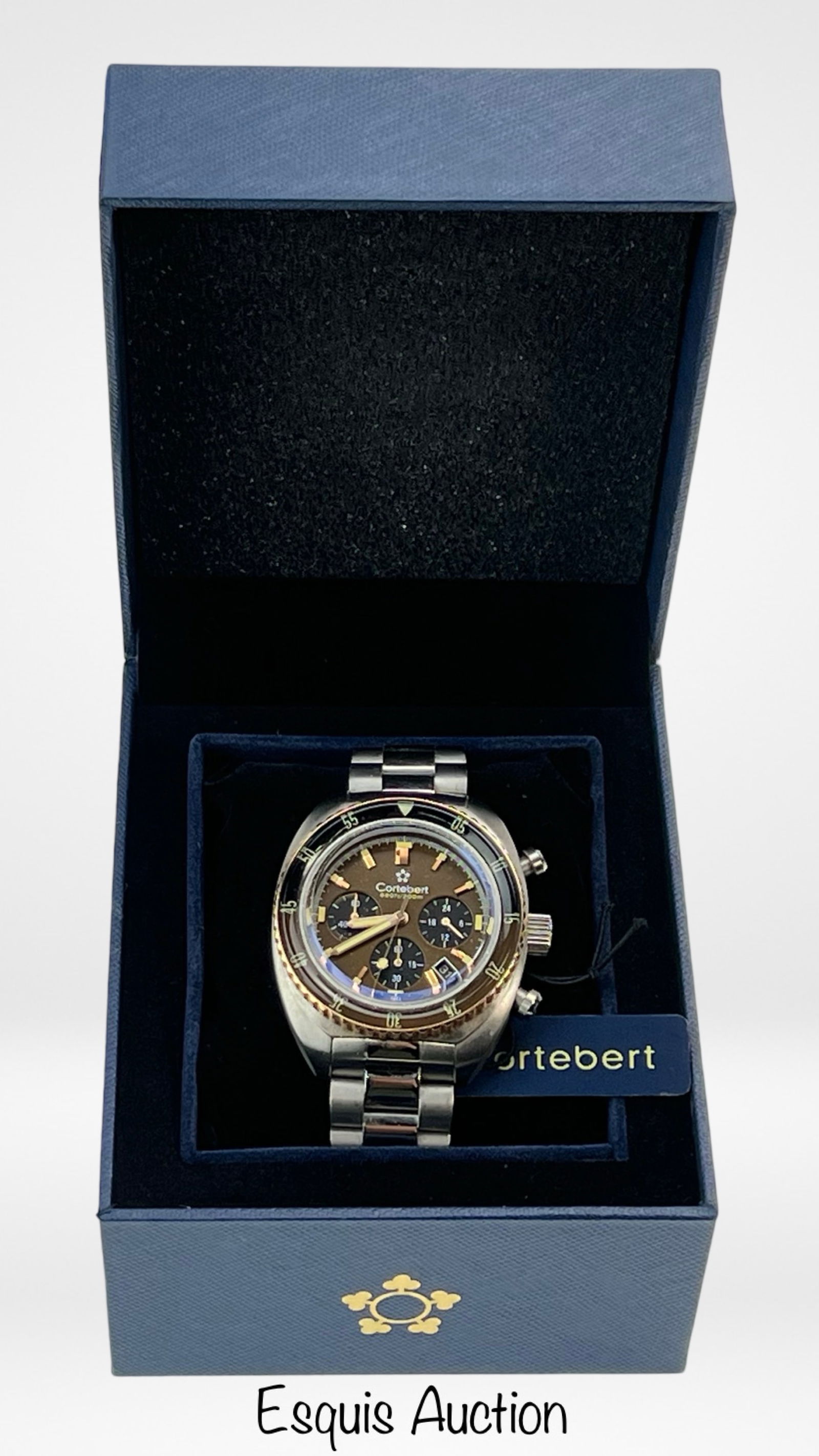 Cortebert Clipper Men's Chronograph Watch (1 of 5)