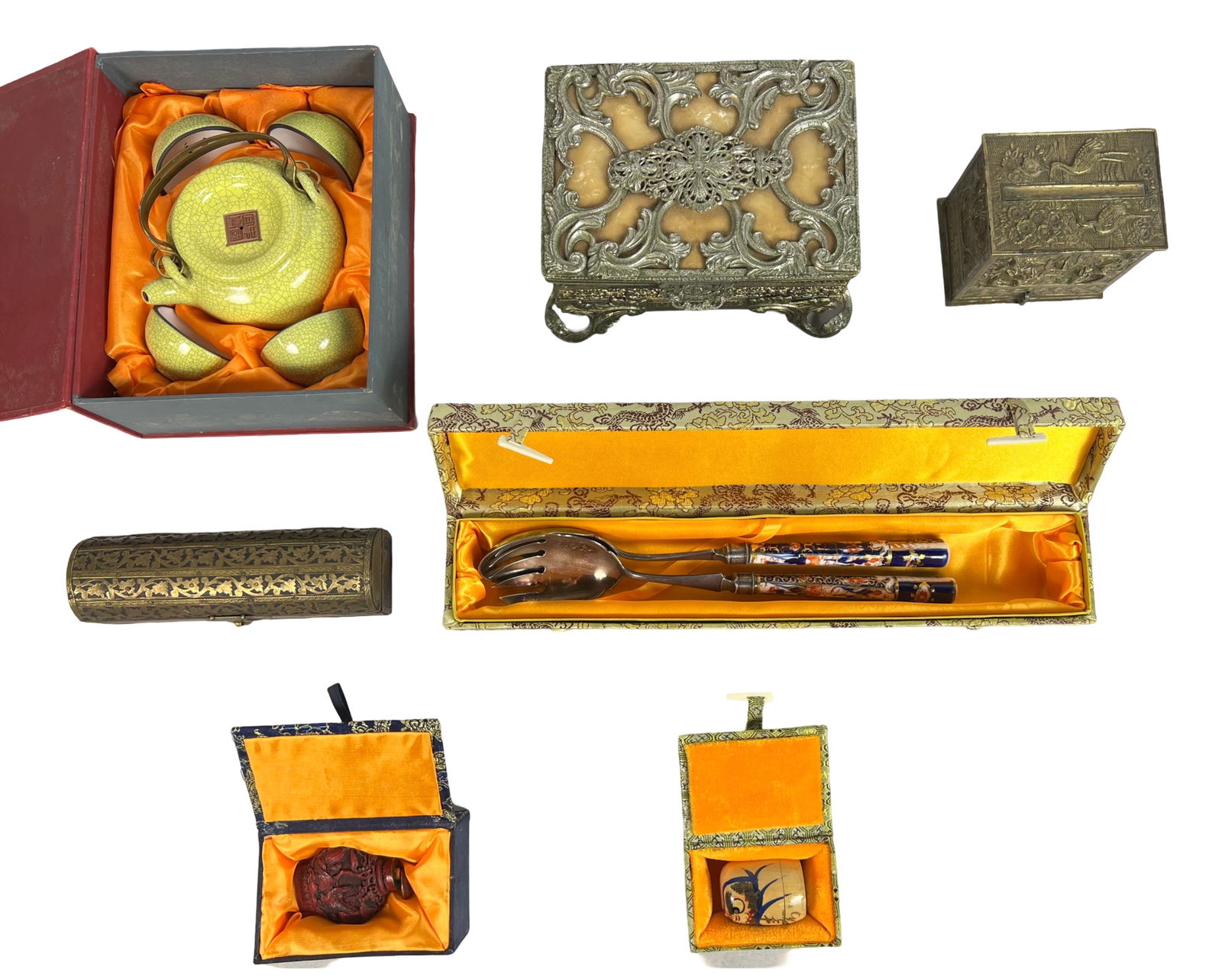 Assortment of Asian Decorative Collectibles (1 of 6)