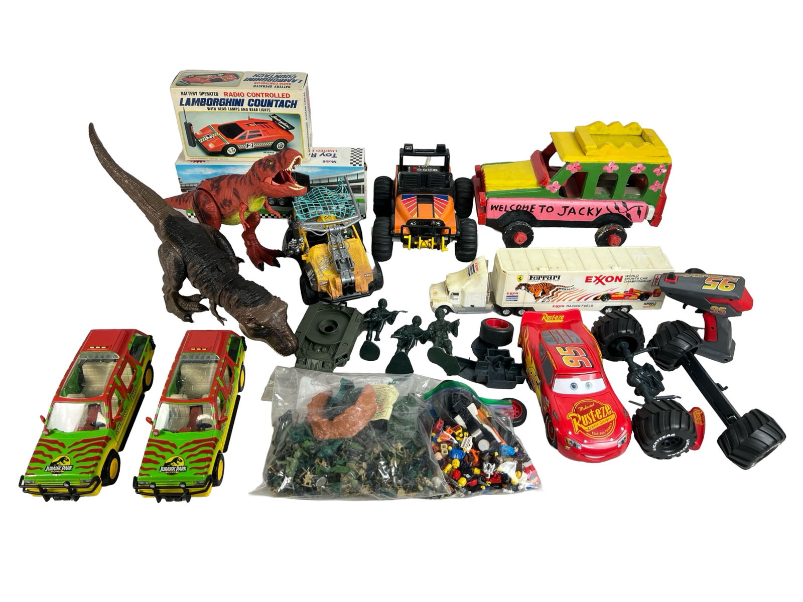 Vintage Toys- Jurassic Park, Cars, Toy Soldiers (1 of 7)