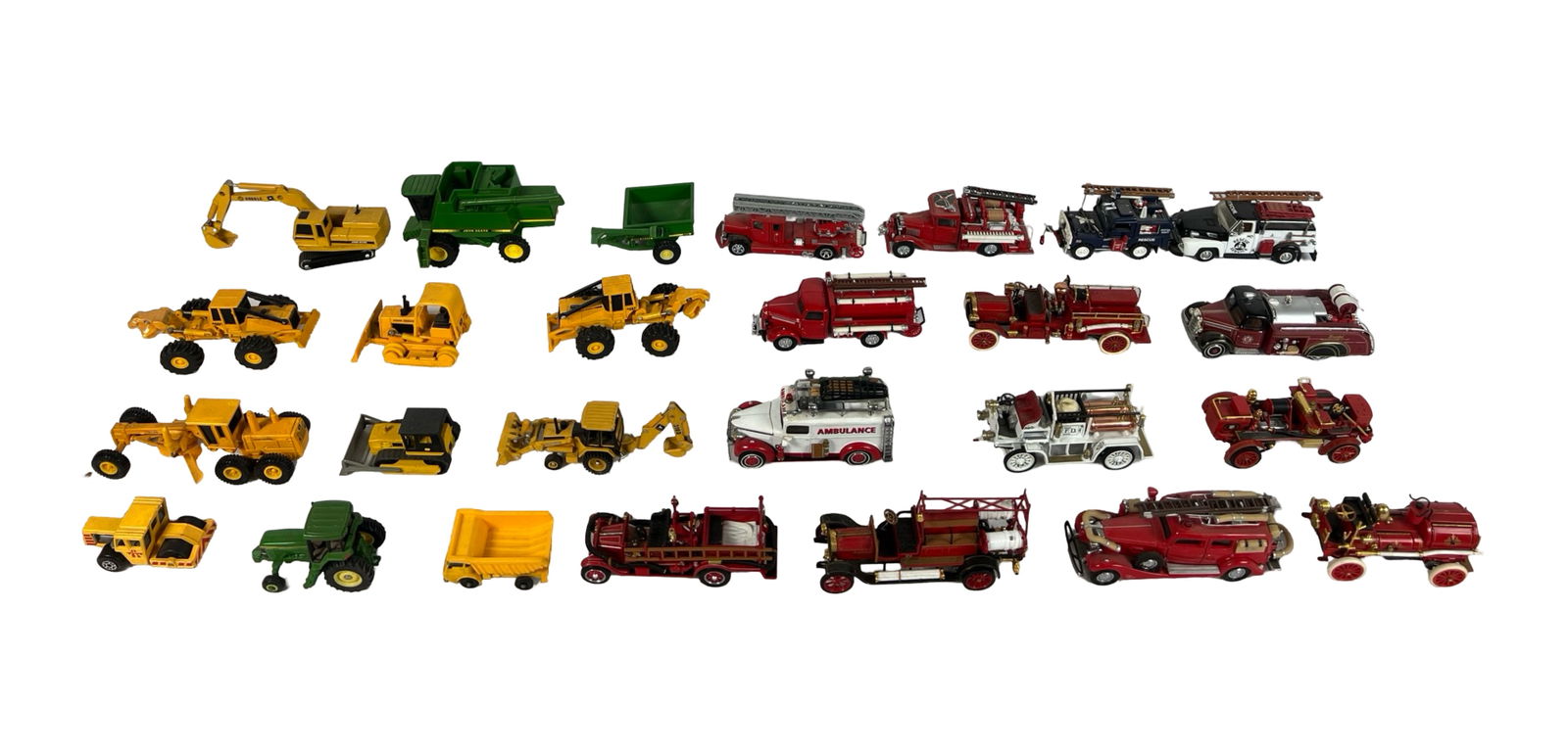 Die-Cast Vintage Firetrucks/ Engines & Tractors (1 of 6)