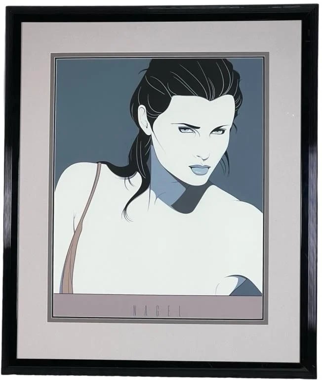 Patrick Nagel "Untitled #49" Lithograph (1 of 2)