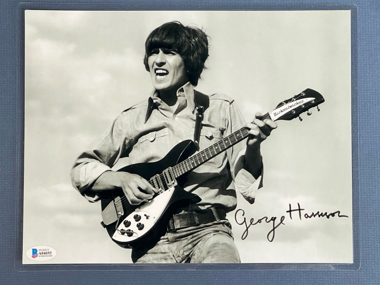 George Harrison Autographed Photograph- Beatles (1 of 3)