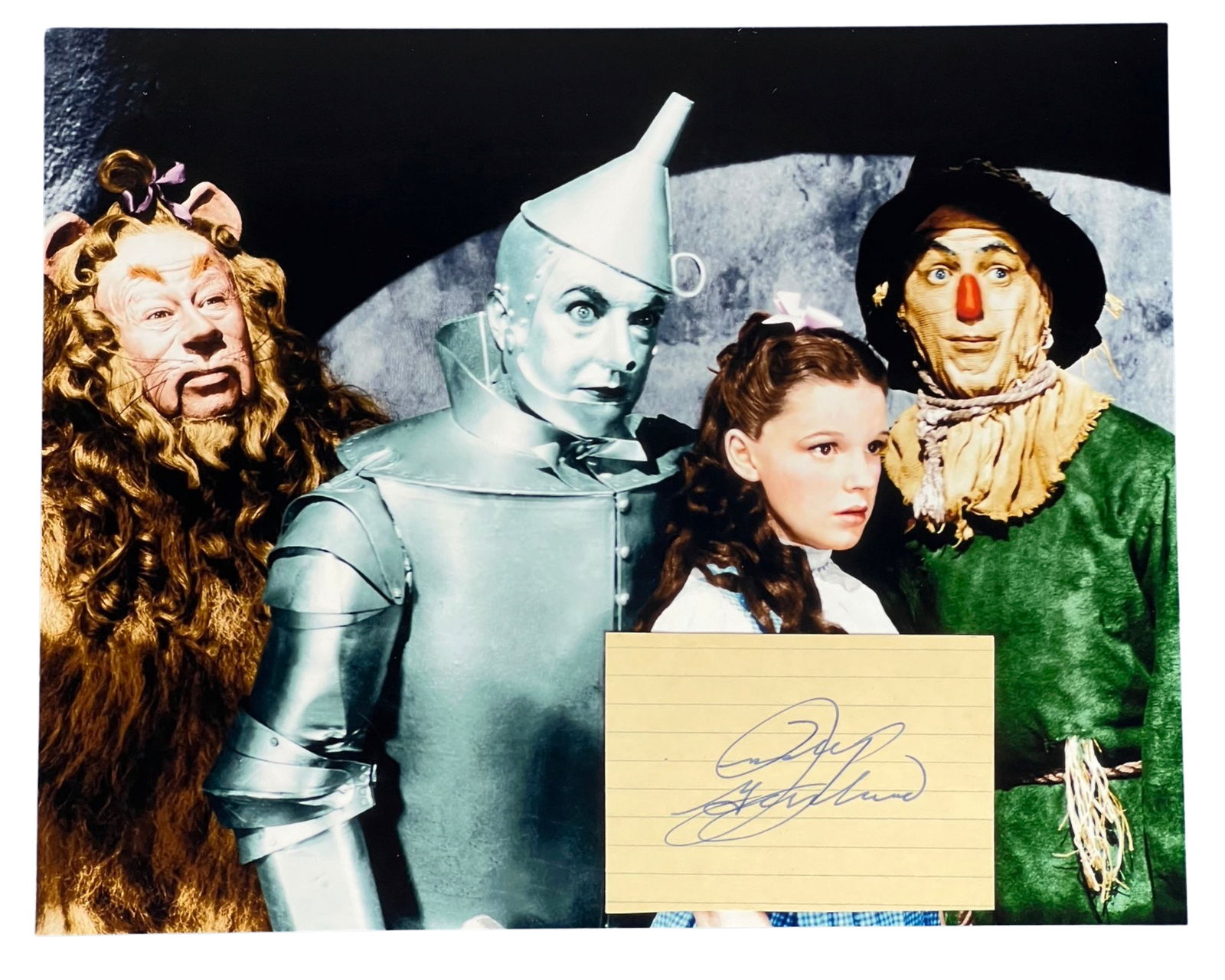Judy Garland Autograph w/ Wizard of Oz Photo (1 of 3)