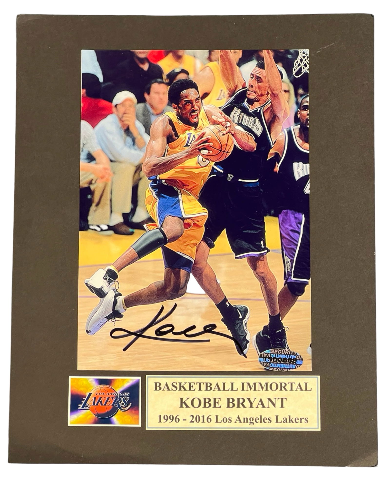 Kobe Bryant Autographed/ Signed Photograph (1 of 3)