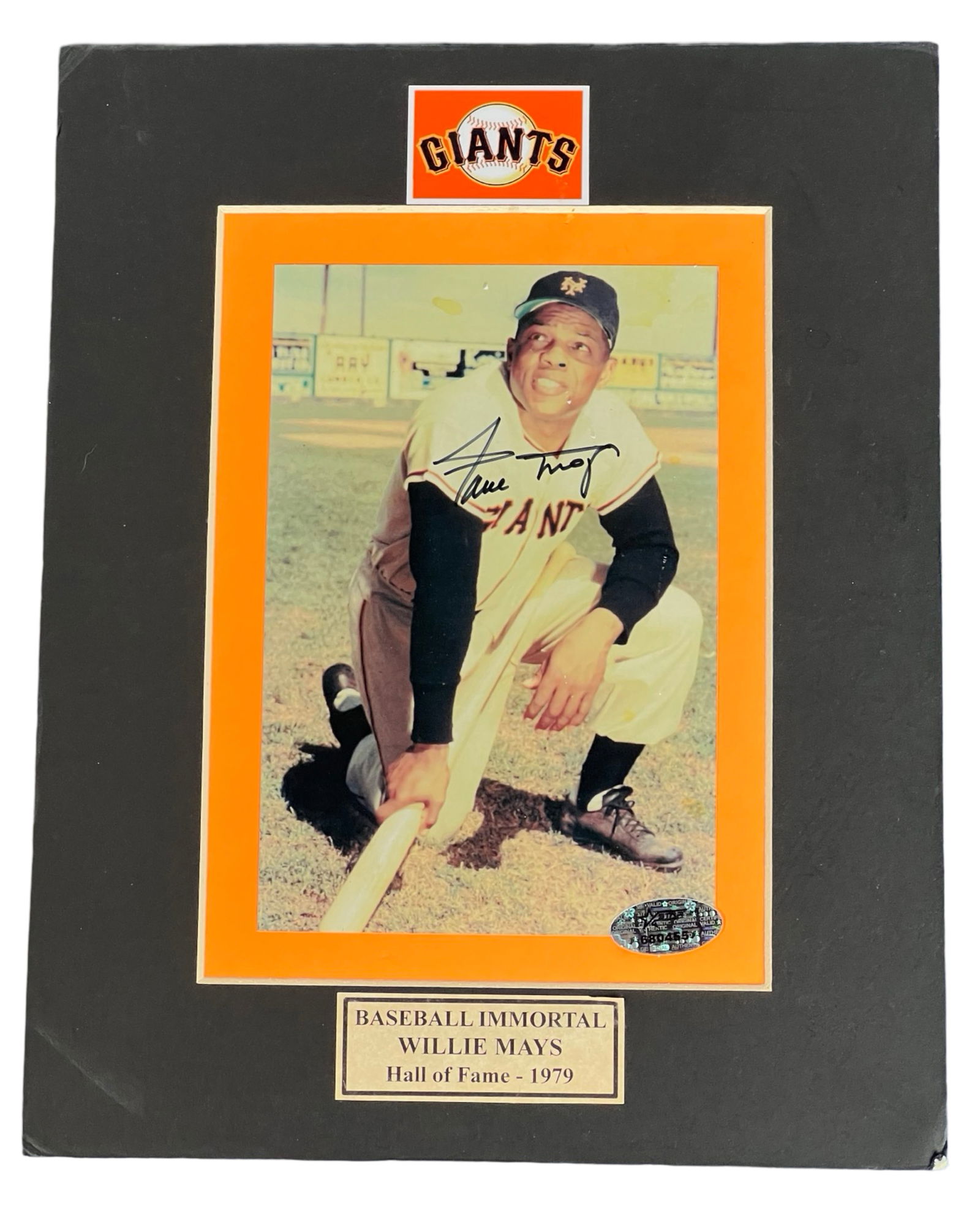 Willie Mays Autographed / Signed Photo (1 of 3)
