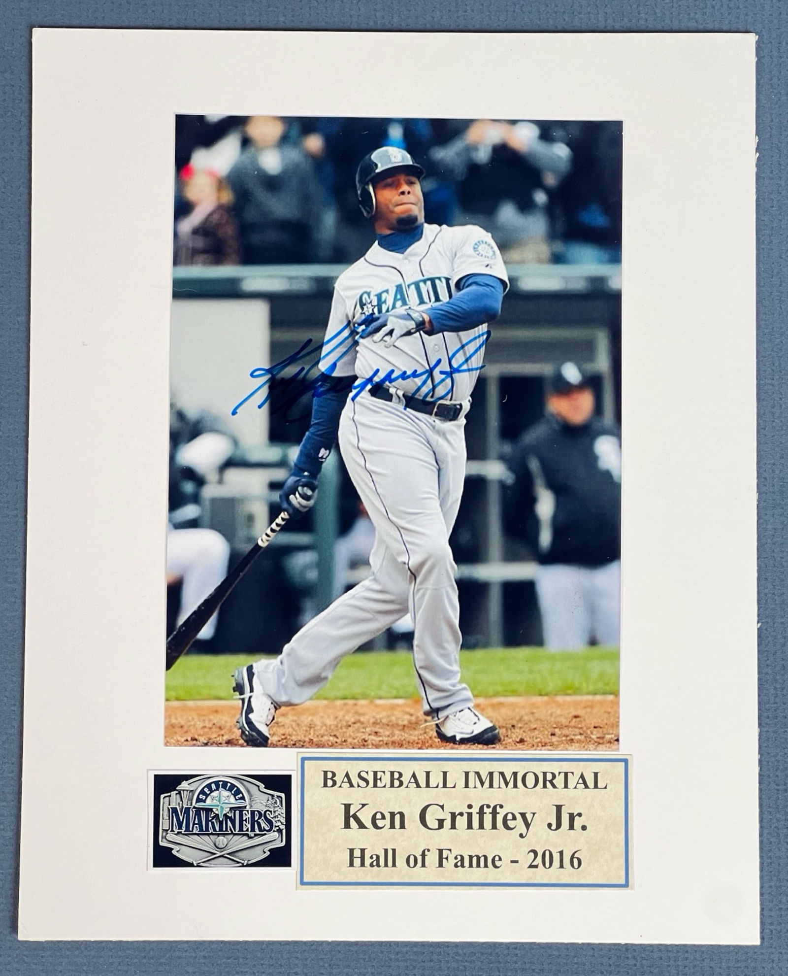Ken Griffey Jr. Autographed Photograph (1 of 2)
