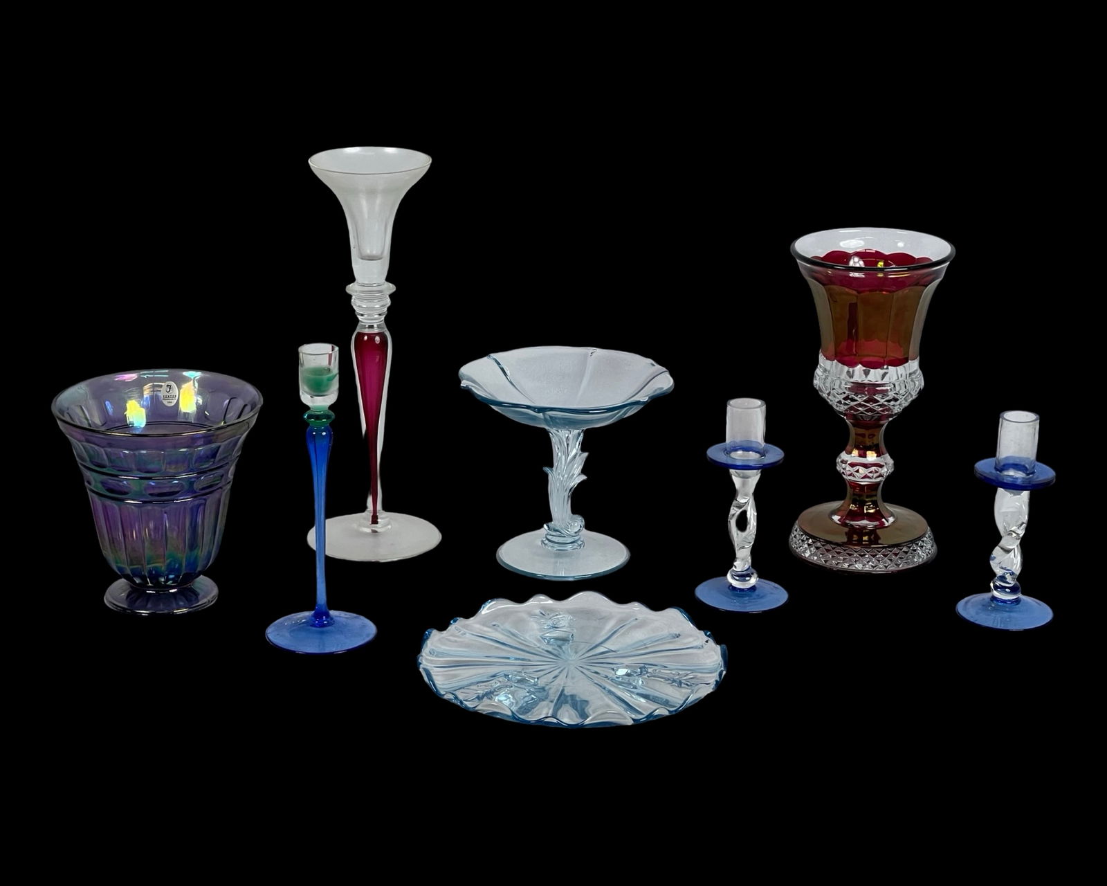 Collection of Art Glassware incl. Fenton, Venetian (1 of 6)