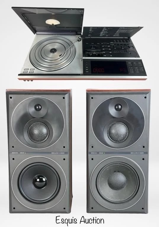 Bang & Olufsen BeoCenter 7700 & Beovox Speakers (1 of 10)