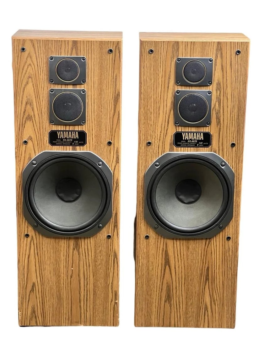 Yamaha NS-A670 3-Way Japan Floor Speakers (1 of 6)