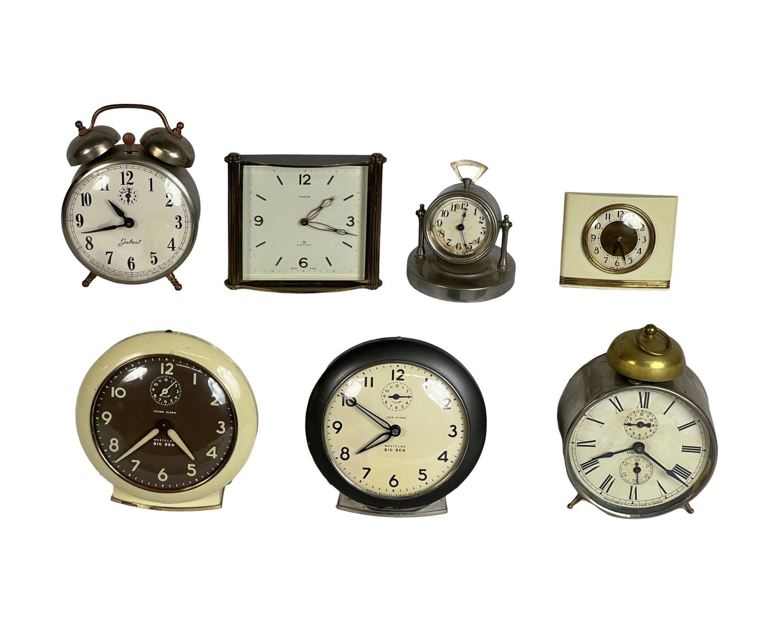 Collection of Vintage Alarm Clocks (1 of 7)
