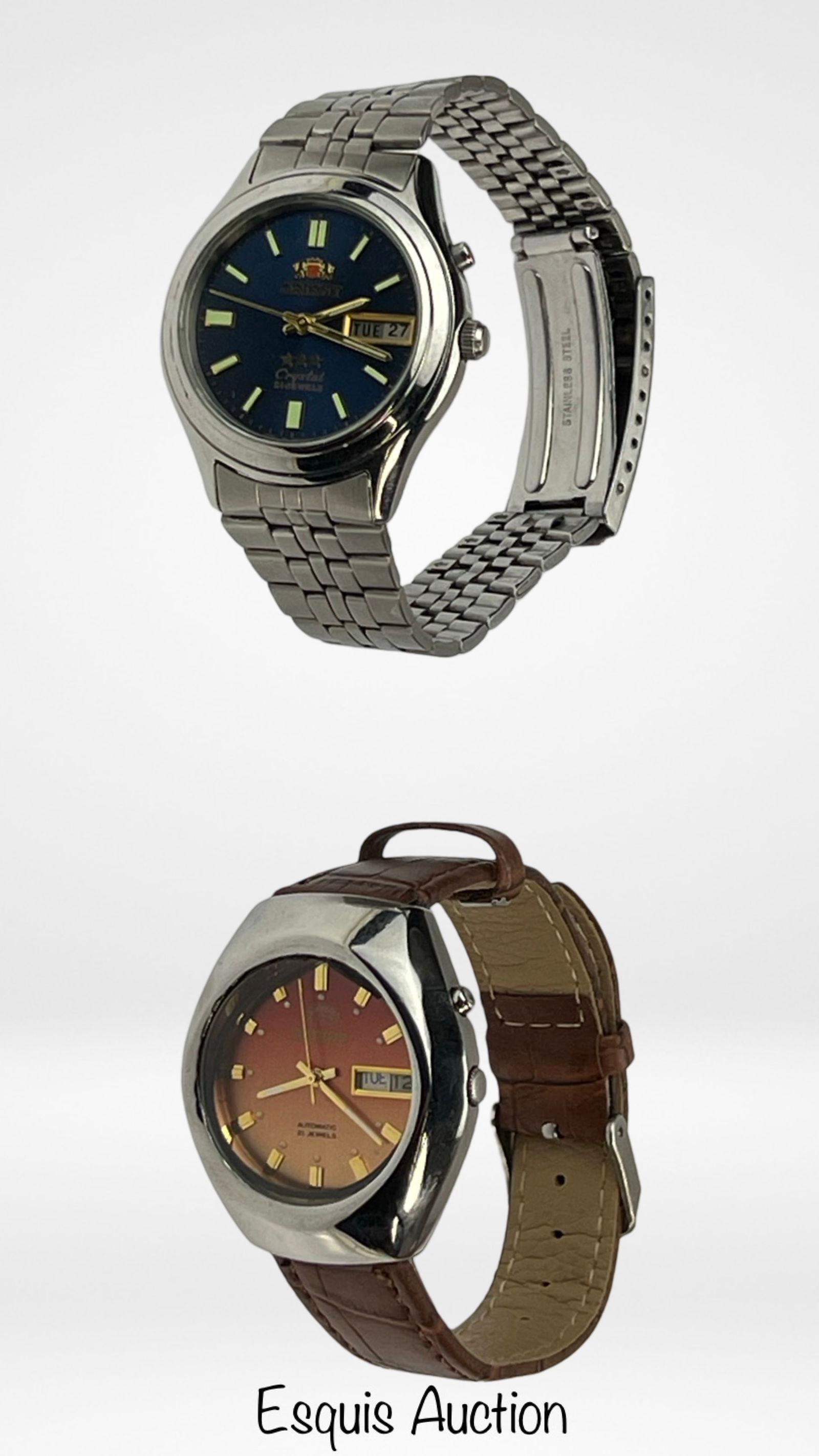 Vintage Orient 21 Jewels Automatic Wrist Watches (1 of 5)