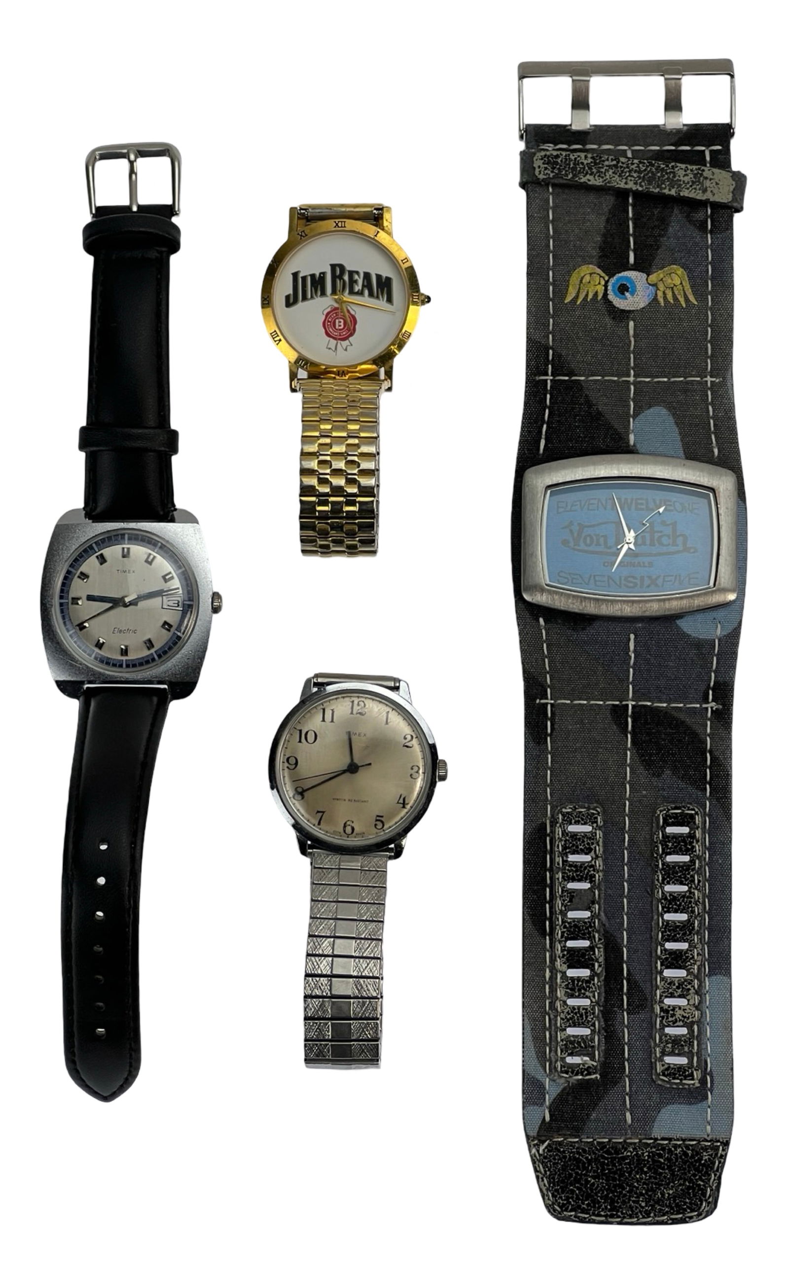 Vintage 60's Timex Wrist Watches & Jim Beam W (1 of 6)