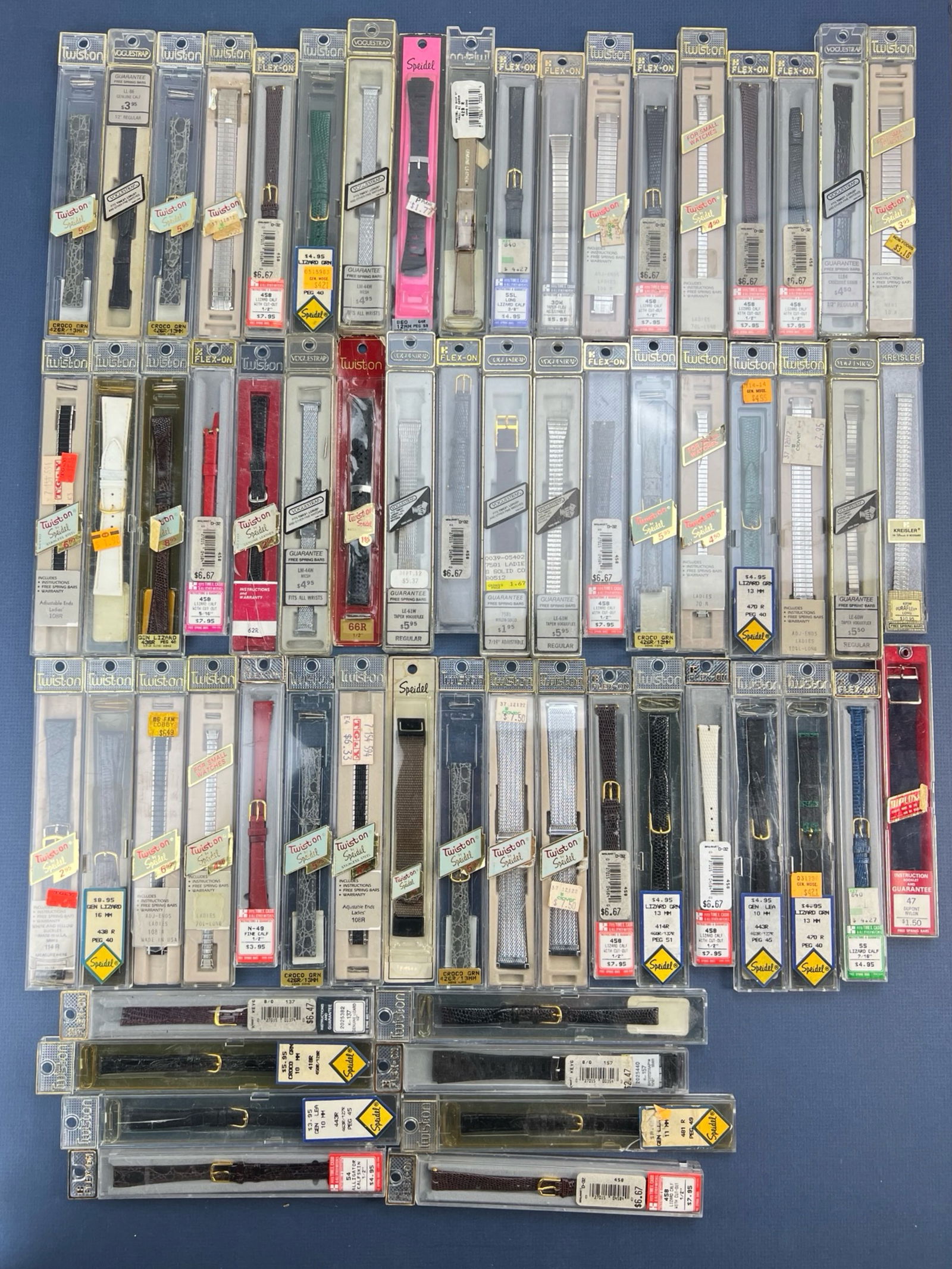 Large Lot of New Old Stock Watch Bands (1 of 4)