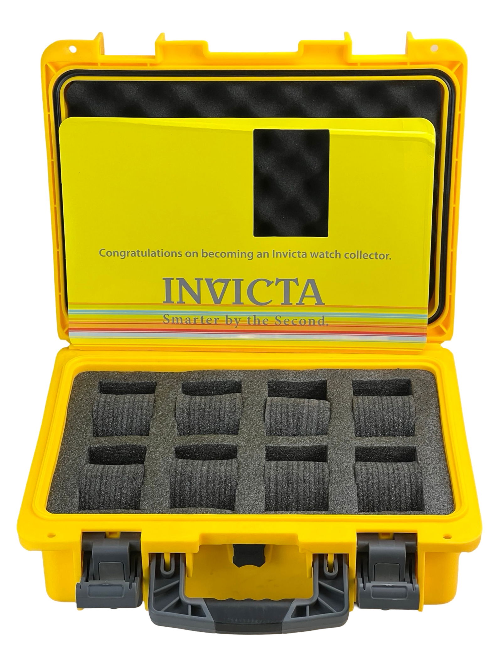 Invicta 8-Slot Dive Impact Watch Case: Invicta 8-Slot Dive Impact Watch Case. Mint/ near mint condition.