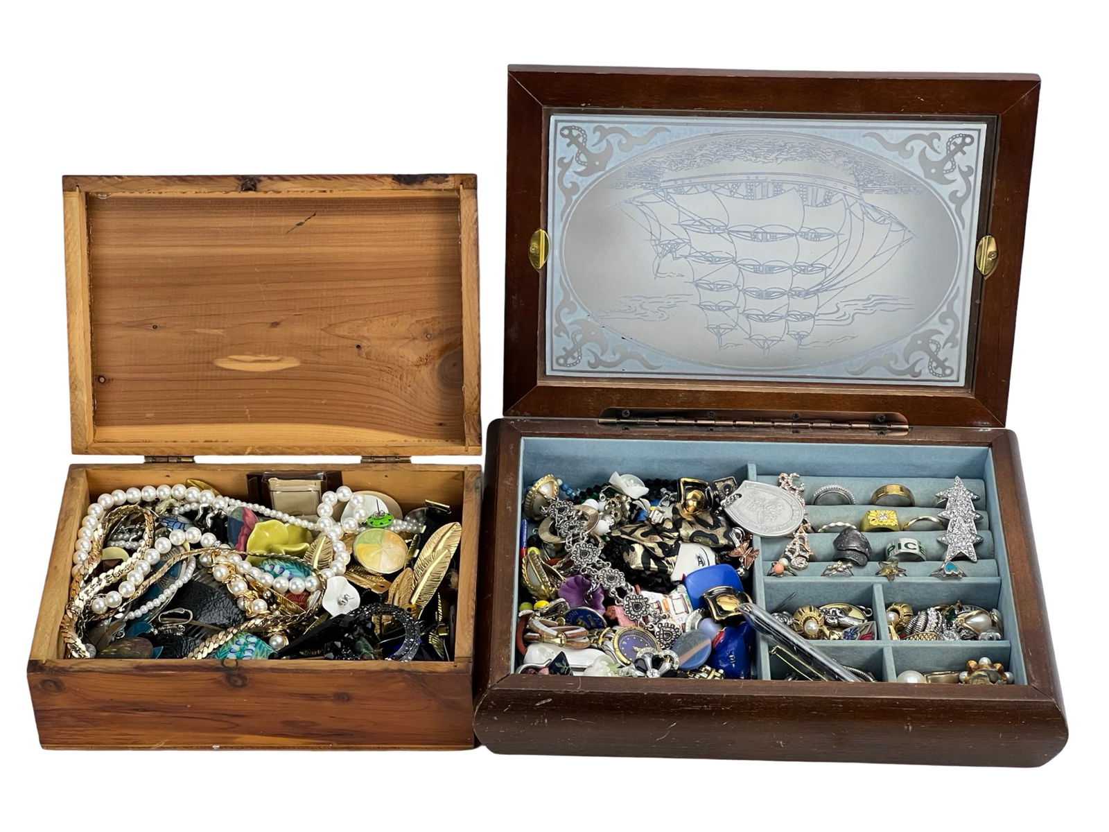 2 Vintage Boxes full of Unsearched Costume Jewelry (1 of 4)