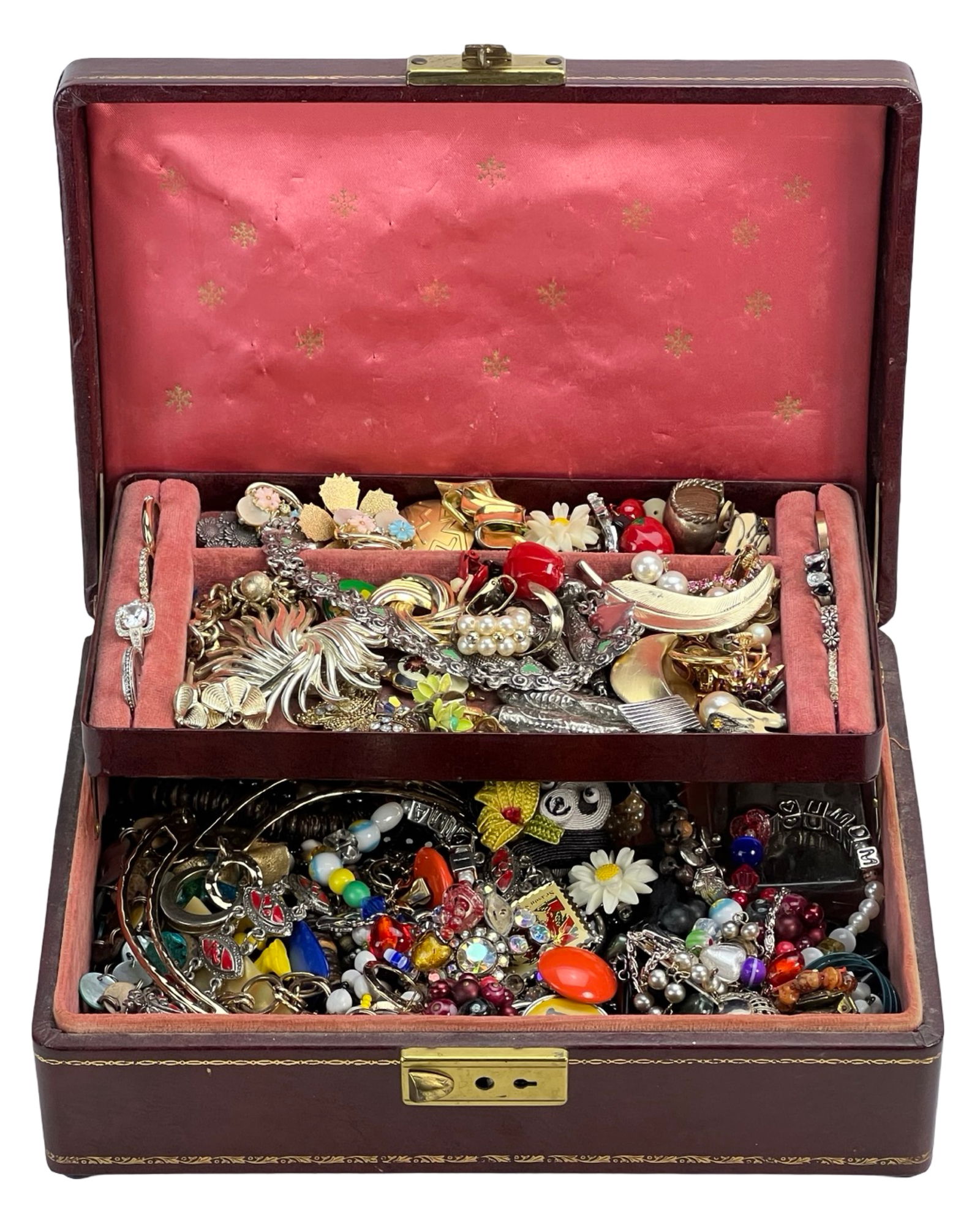 Vintage Jewelry Box Full of Unsearched Treasures (1 of 4)