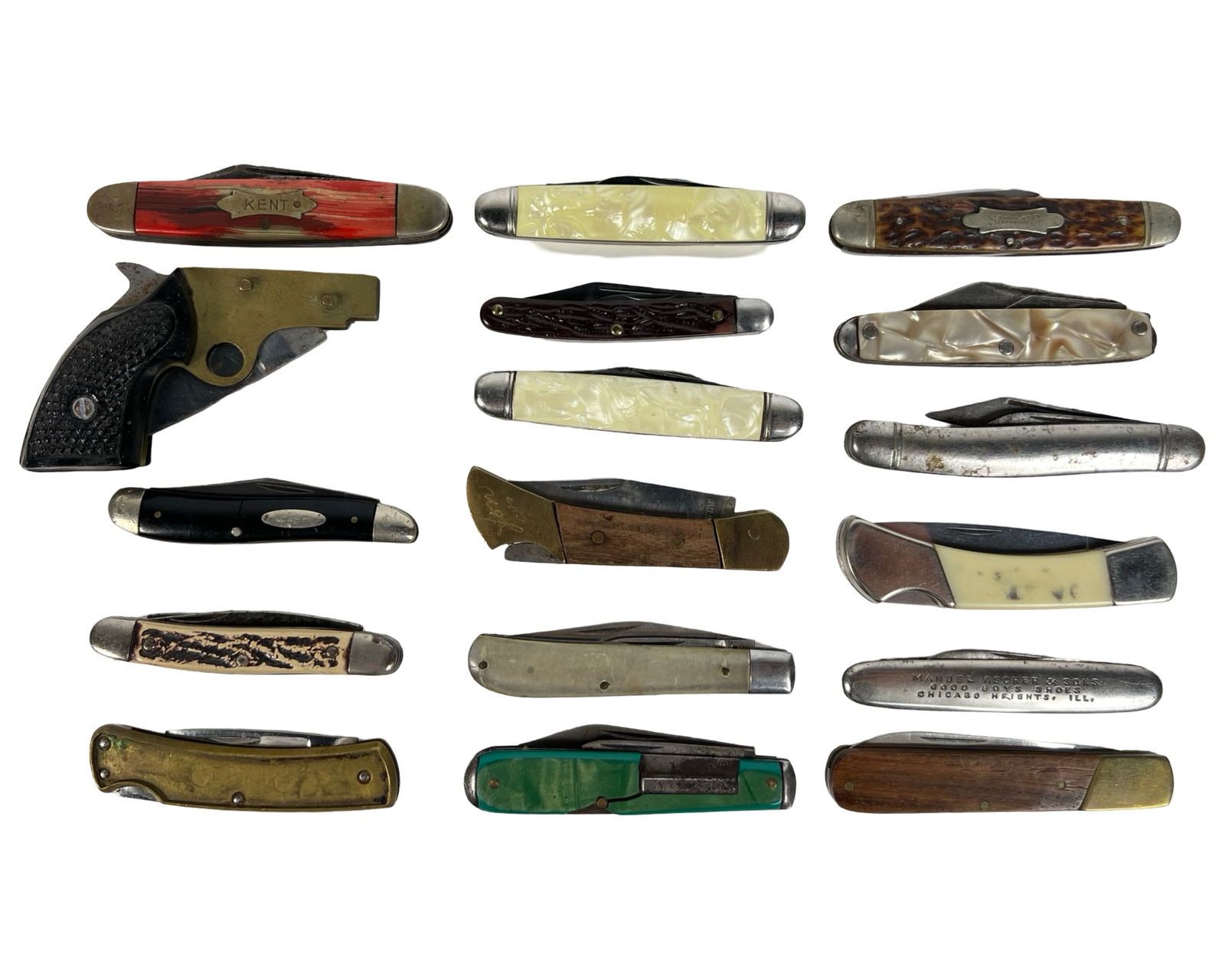 Group of Vintage Pocket & Folding Knives: Group of Vintage Pocket & Folding Knives
