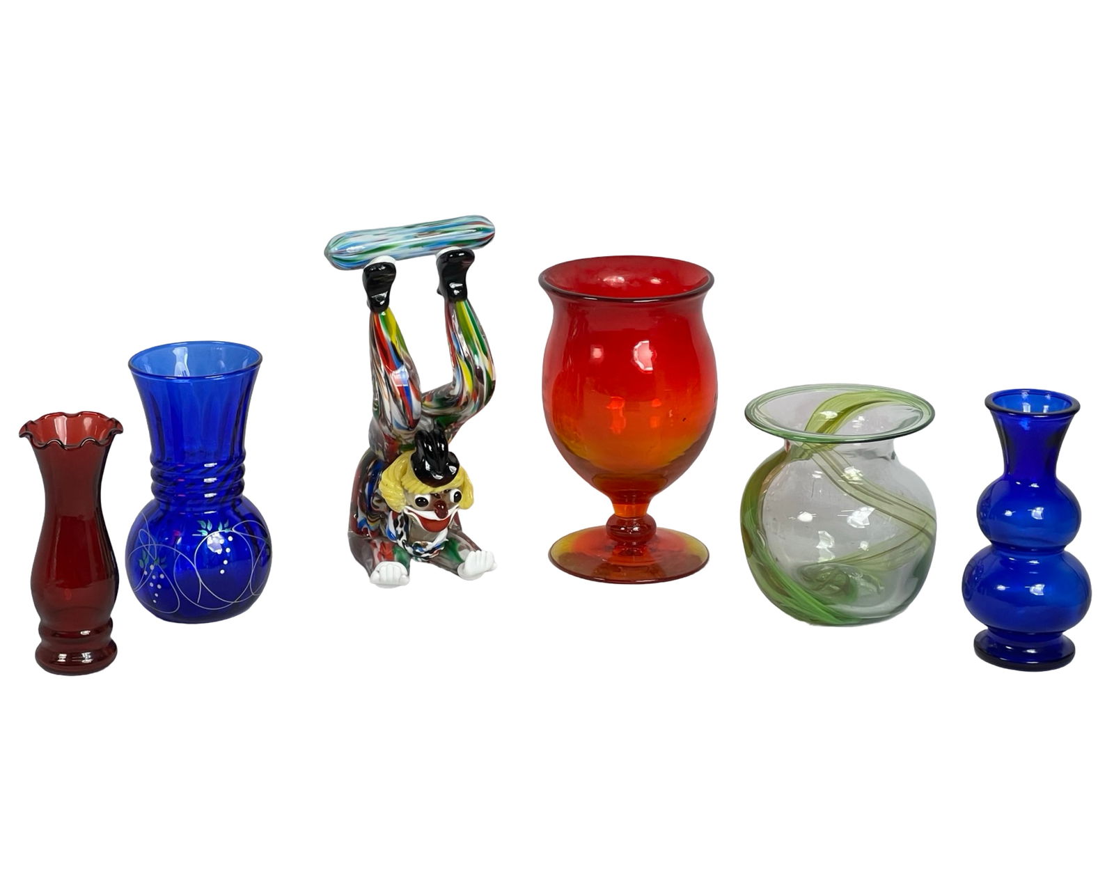 Group of Murano Glass and Signed Art Glass Pieces (1 of 6)