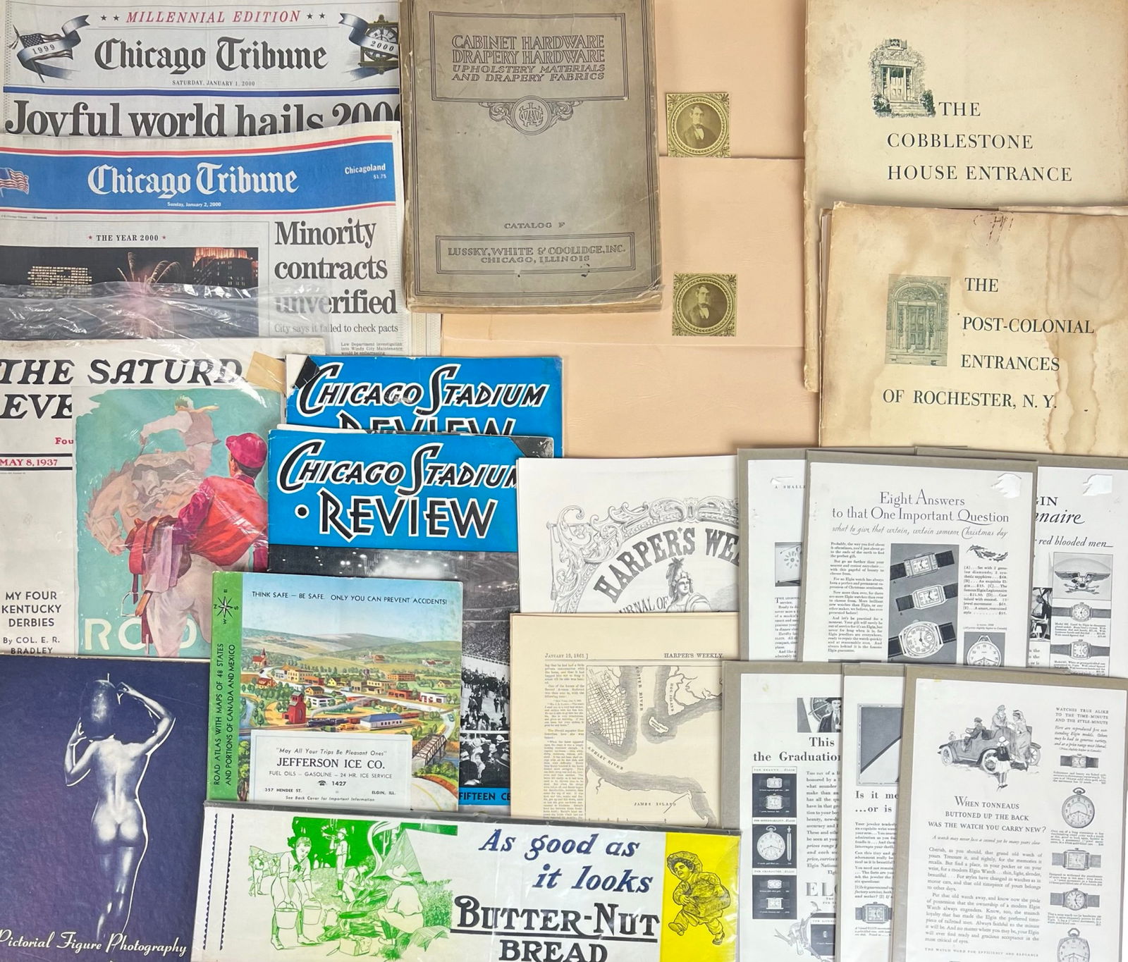 Antique & Vintage Paper Memorabilia Collection (1 of 4)