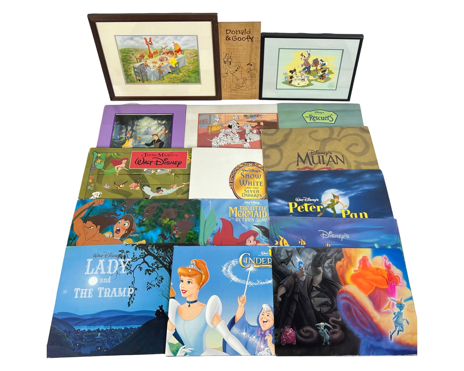 Walt Disney Art Lithograph  Prints Collection (1 of 7)