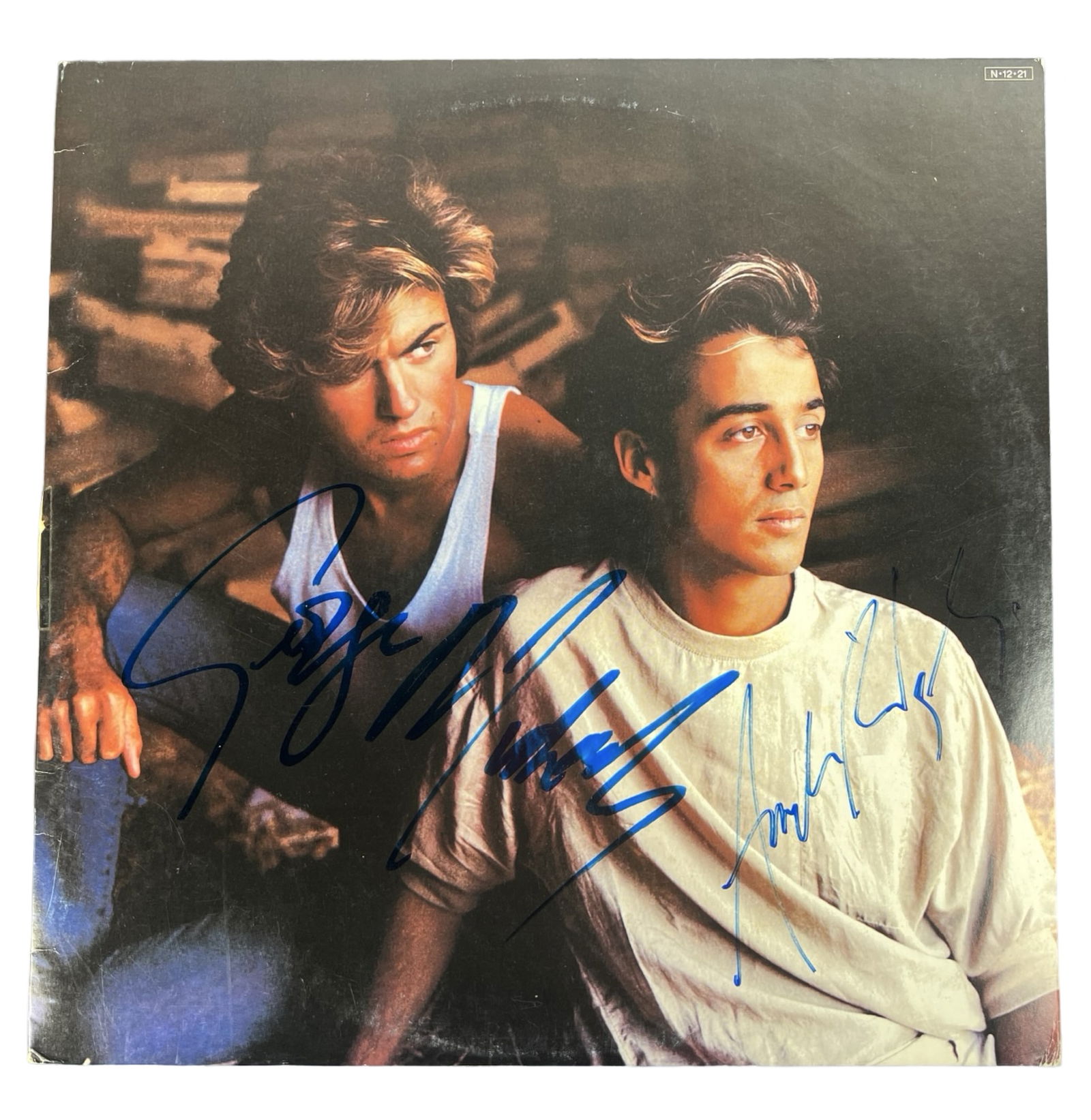 George Michael & Ridgeley Signed Wham! "Freedom" A (1 of 5)