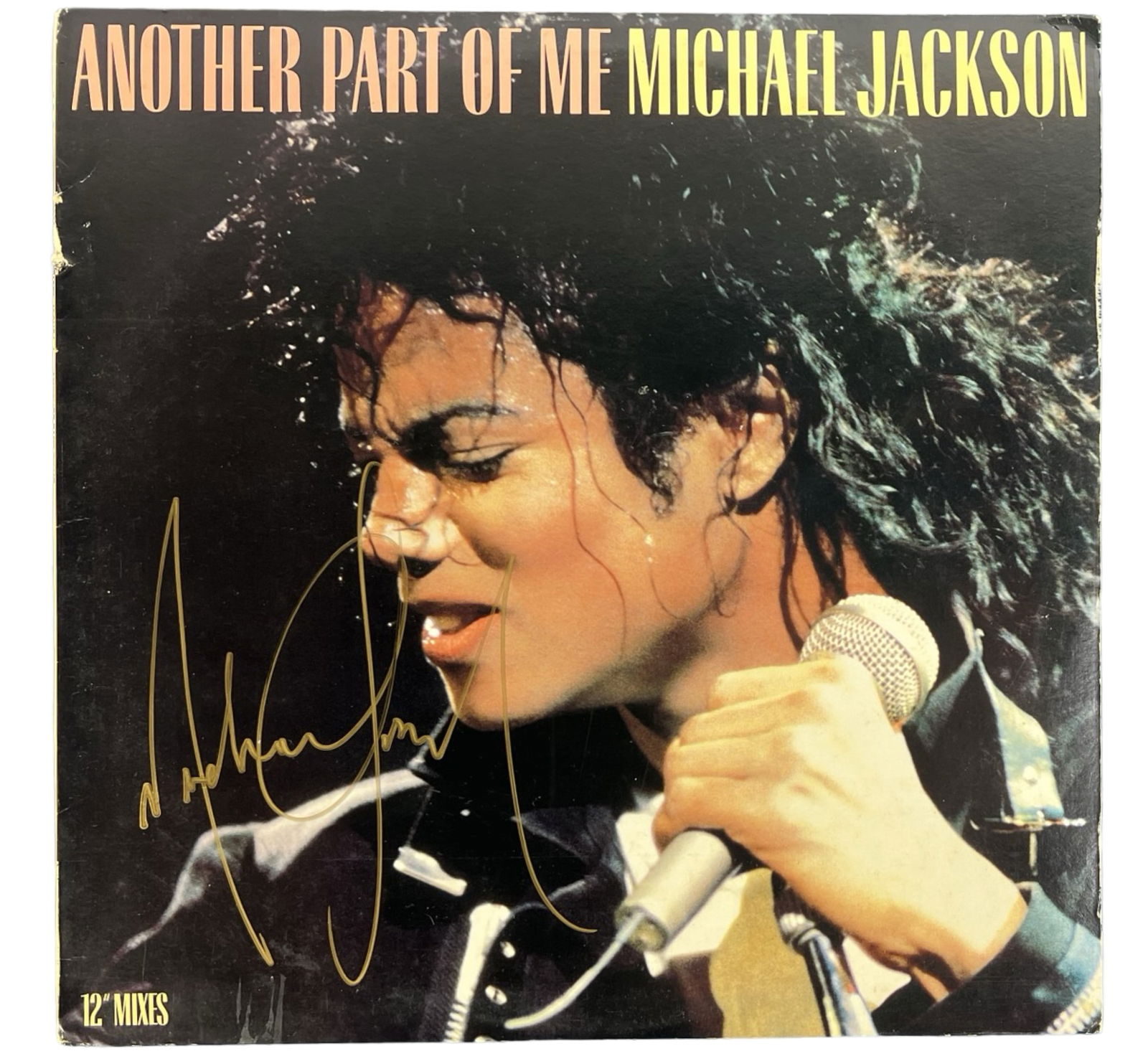 Michael Jackson -  Autographed/ Signed Album Cover (1 of 4)