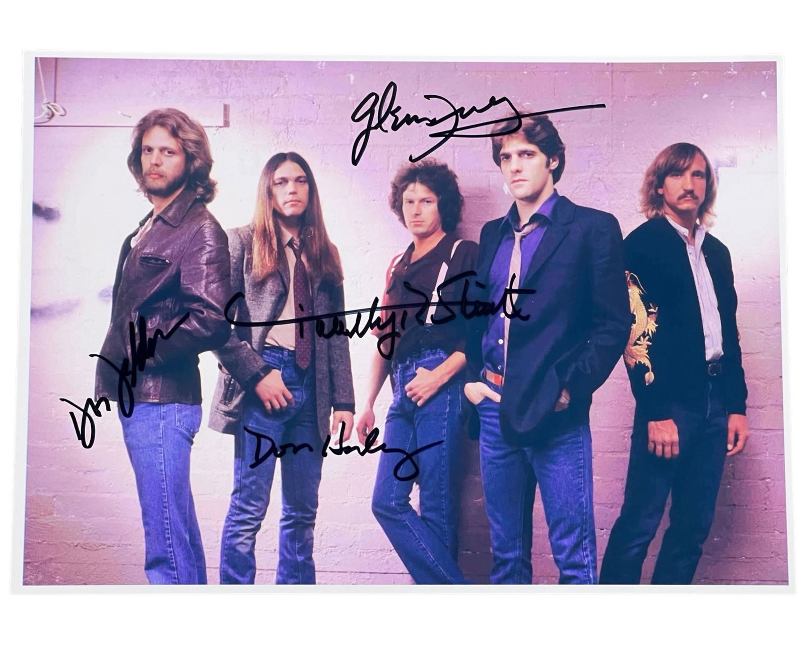 "The Eagles" Band Autographed/ Signed Photograph (1 of 4)