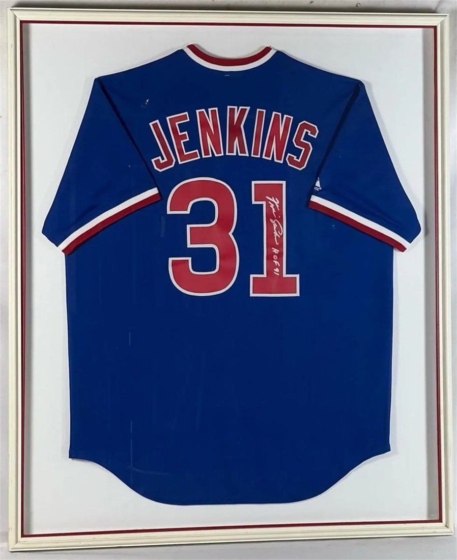 Fergie Jenkins Autographed/ Signed Jersey (1 of 3)