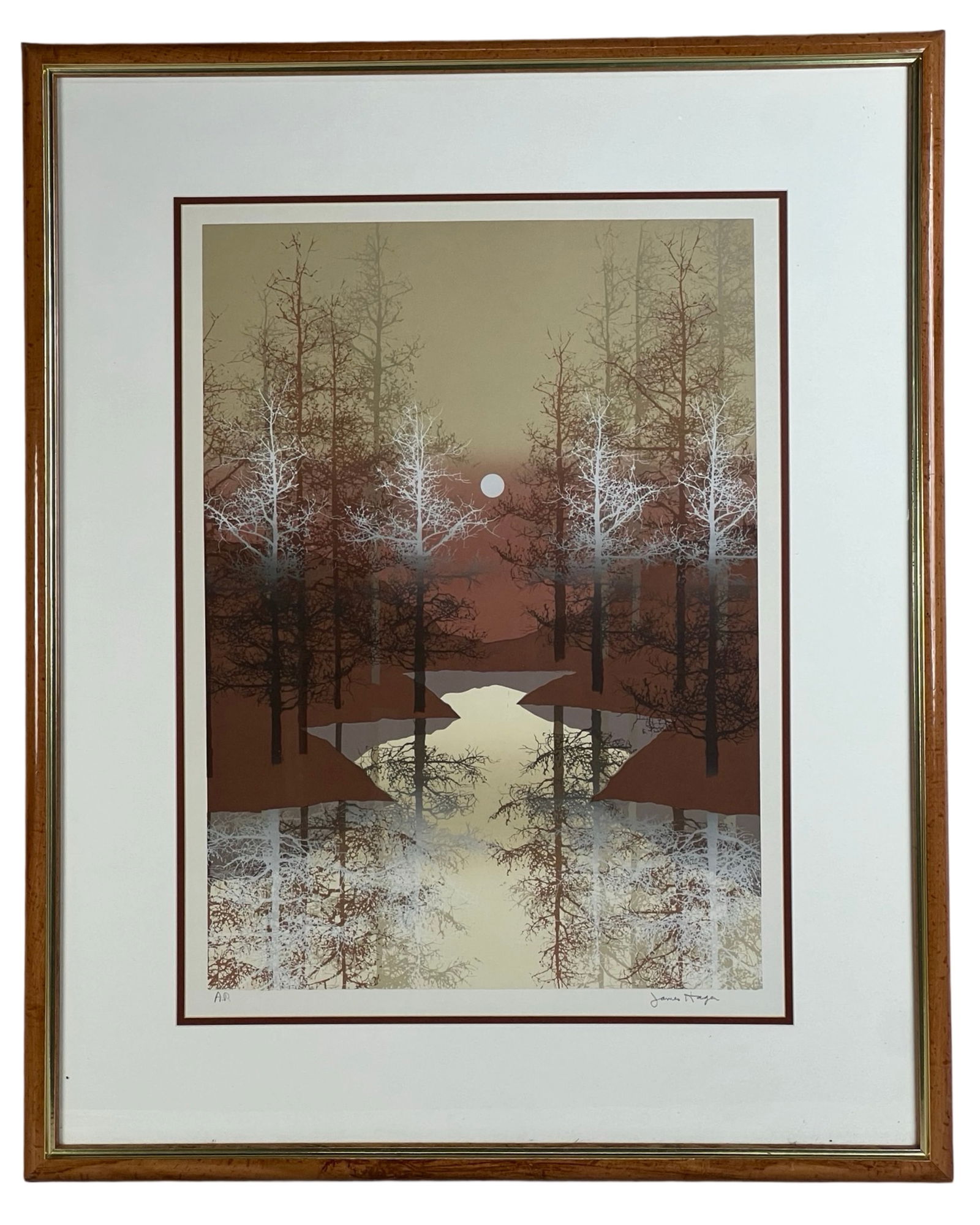 James Hagen - "Pine Hill" Artist Proof Serigraph (1 of 4)