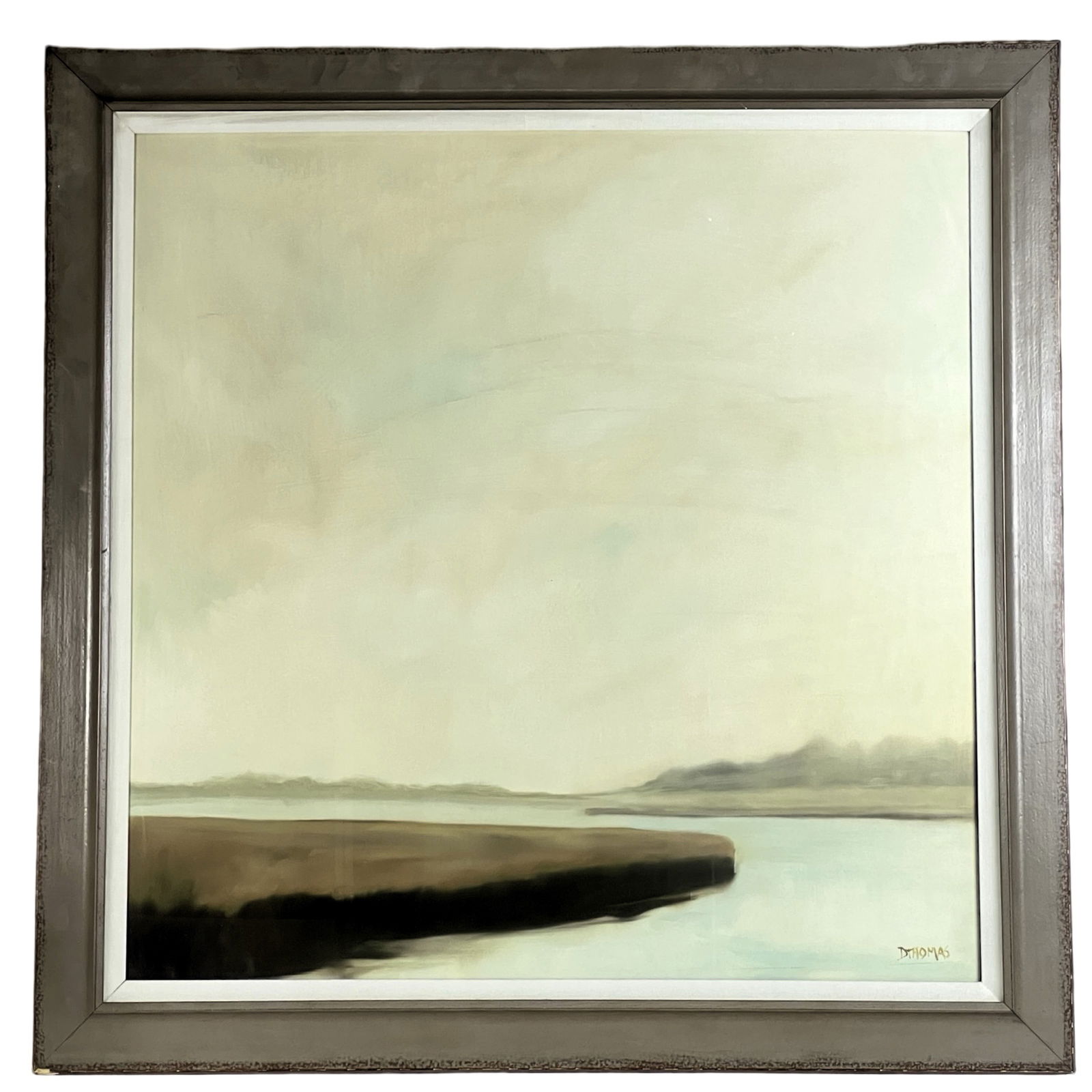 D. Thomas - "Winter Marsh" Large Giclee Art (1 of 3)