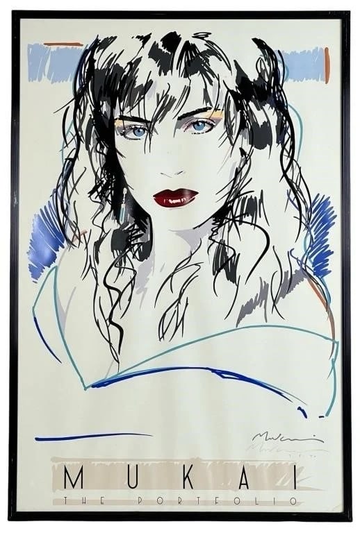 Dennis Mukai- "Blue Eyes" LE Signed Lithograph (1 of 4)