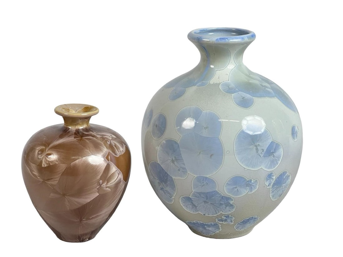 Louise Reding- Crystalline Glazed Porcelain Vases (1 of 6)