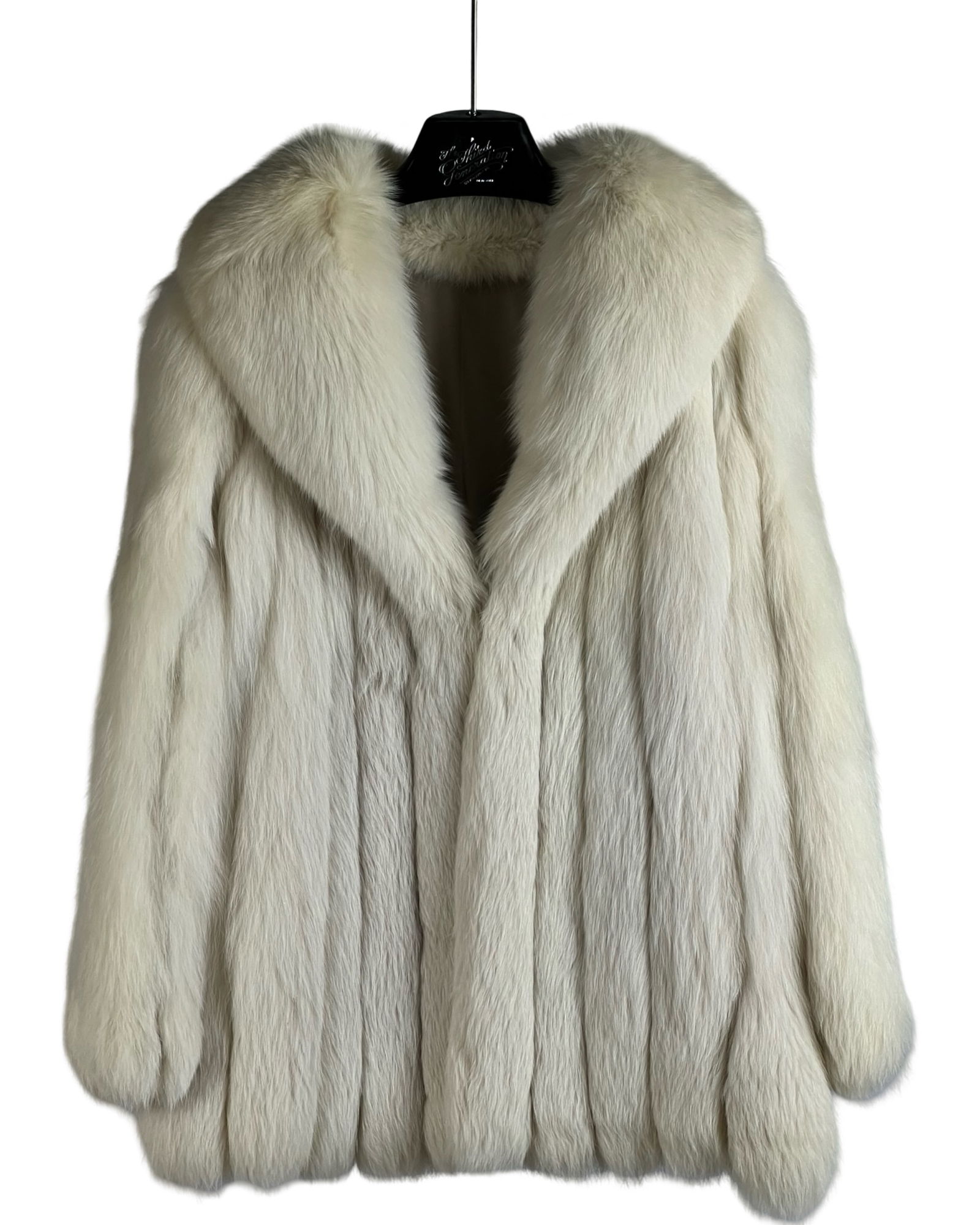 Genuine Fox Fur Lady's Jacket - Size S (1 of 3)