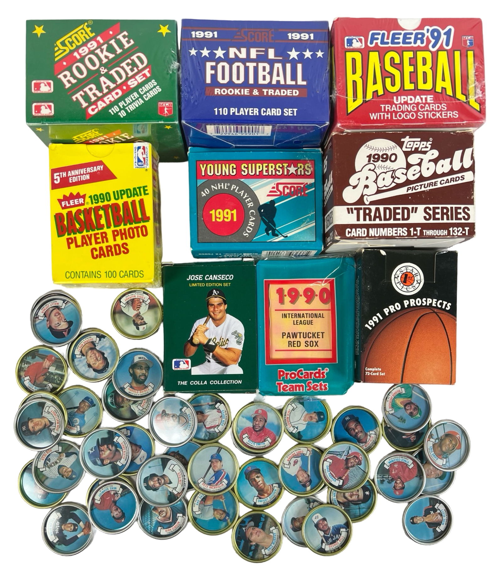 Vintage Sport Card Sets- Baseball, Football, Baske (1 of 4)