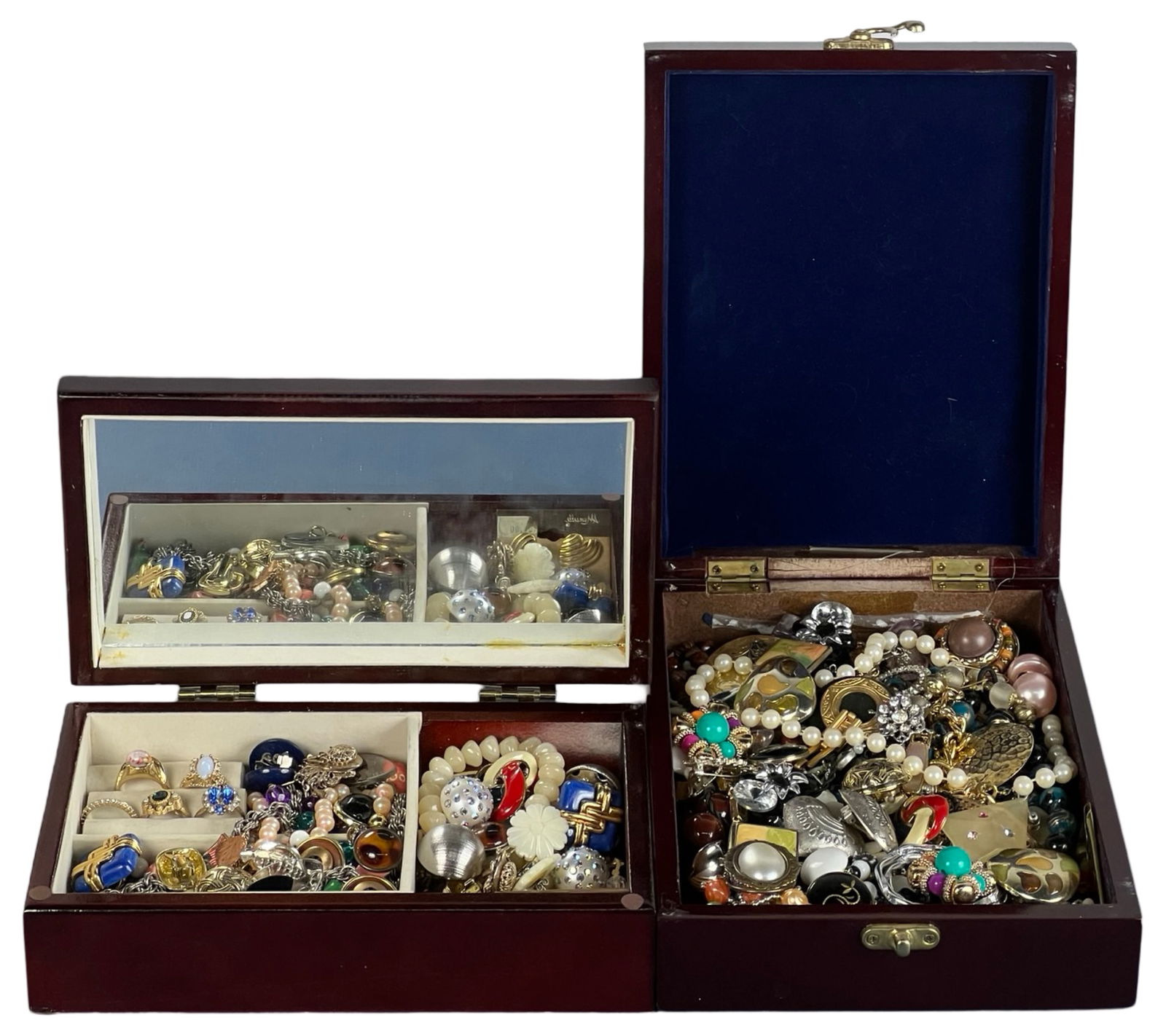 Two Boxes Filled with Unsearched Costume Jewelry (1 of 5)