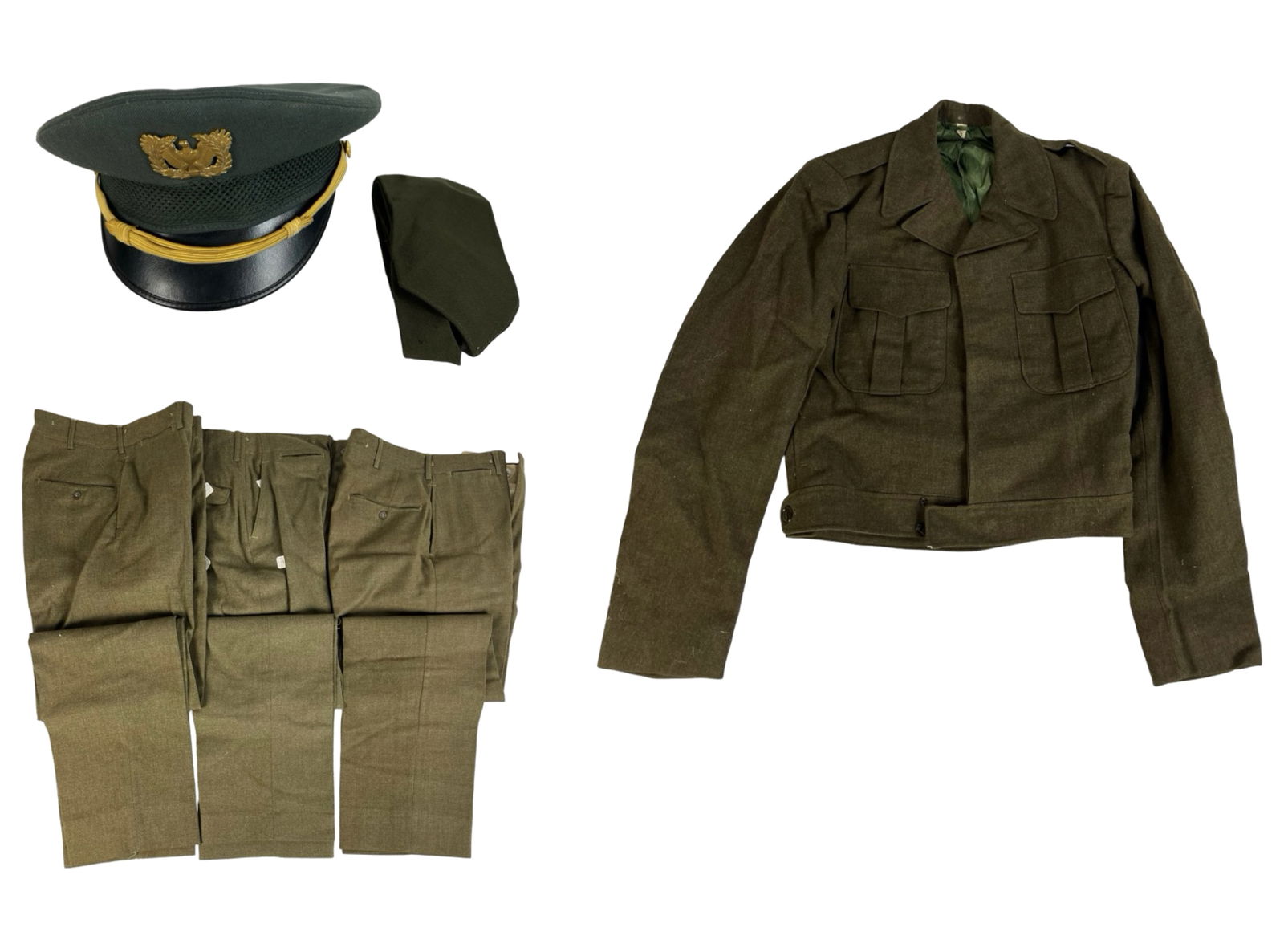 Korean War Period US Army Uniform & Hat (1 of 9)