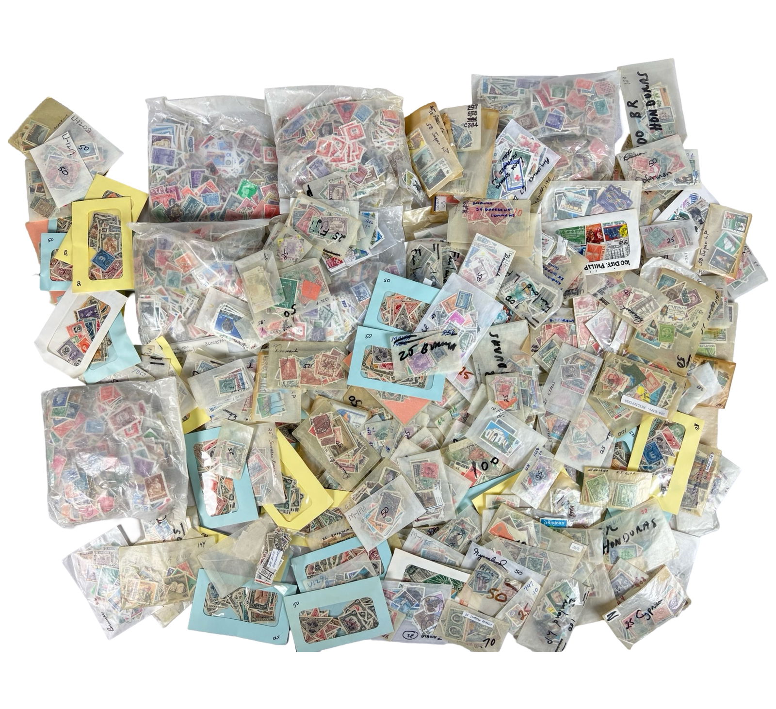 Large Assortment of Vintage World Stamps (1 of 5)