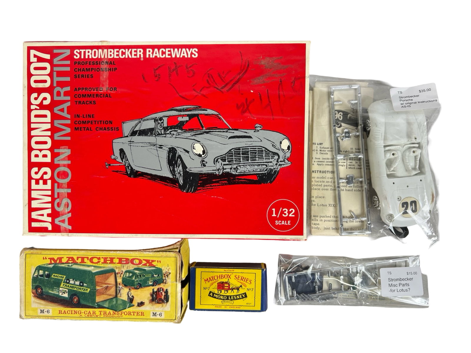 Strombecker Slot Car- James Bond 007 Aston Martin (1 of 4)