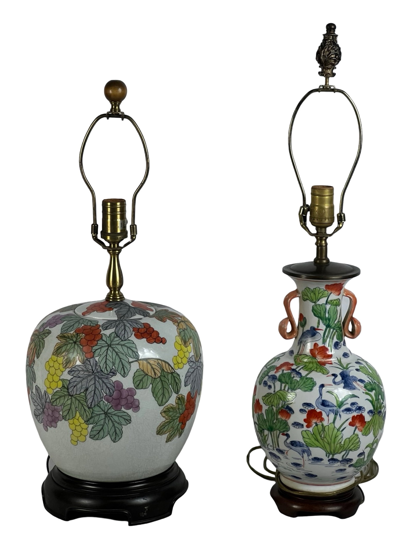 Handpainted Chinoiserie Table Lamps by Wildwood (1 of 6)