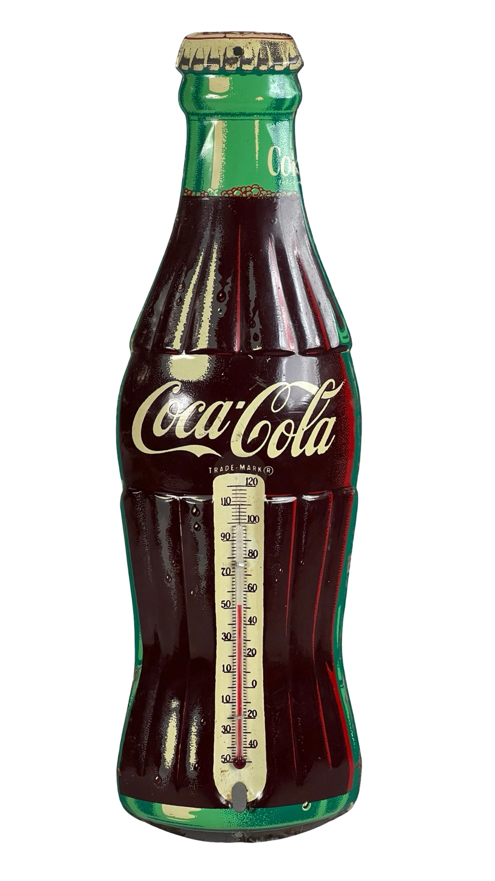 Vintage 1960s Coca-Cola Thermometer by Robertson (1 of 3)