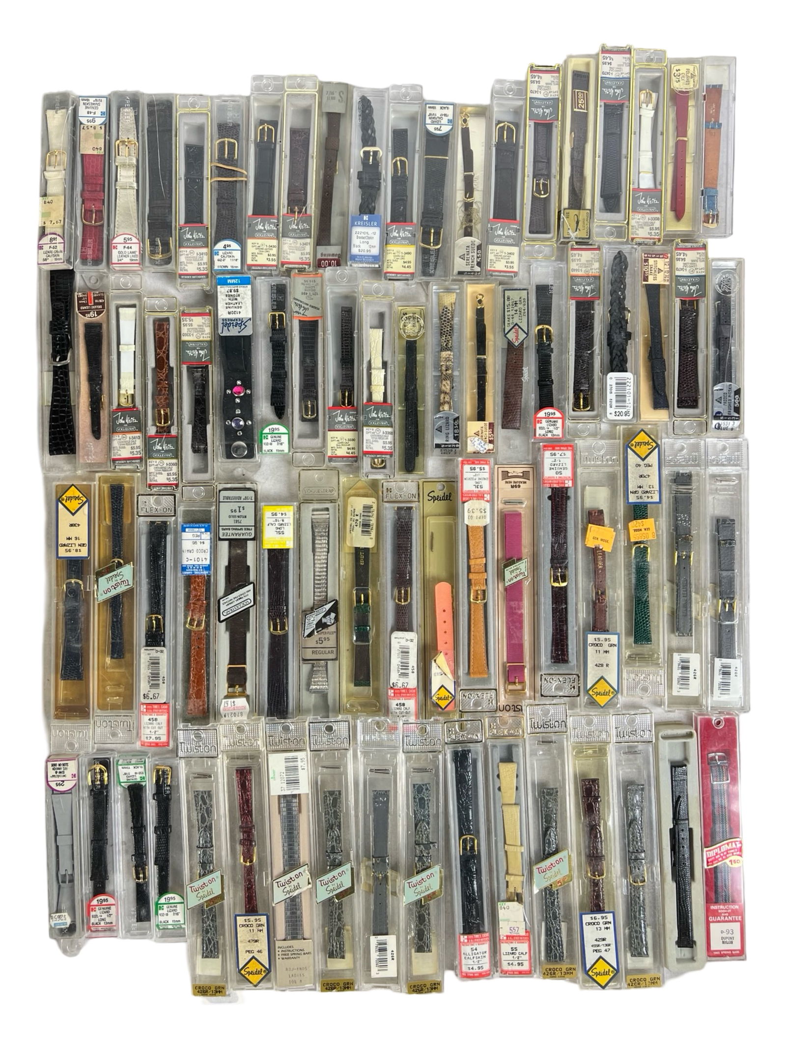 Large Lot of New Old Stock Watch Bands (1 of 3)