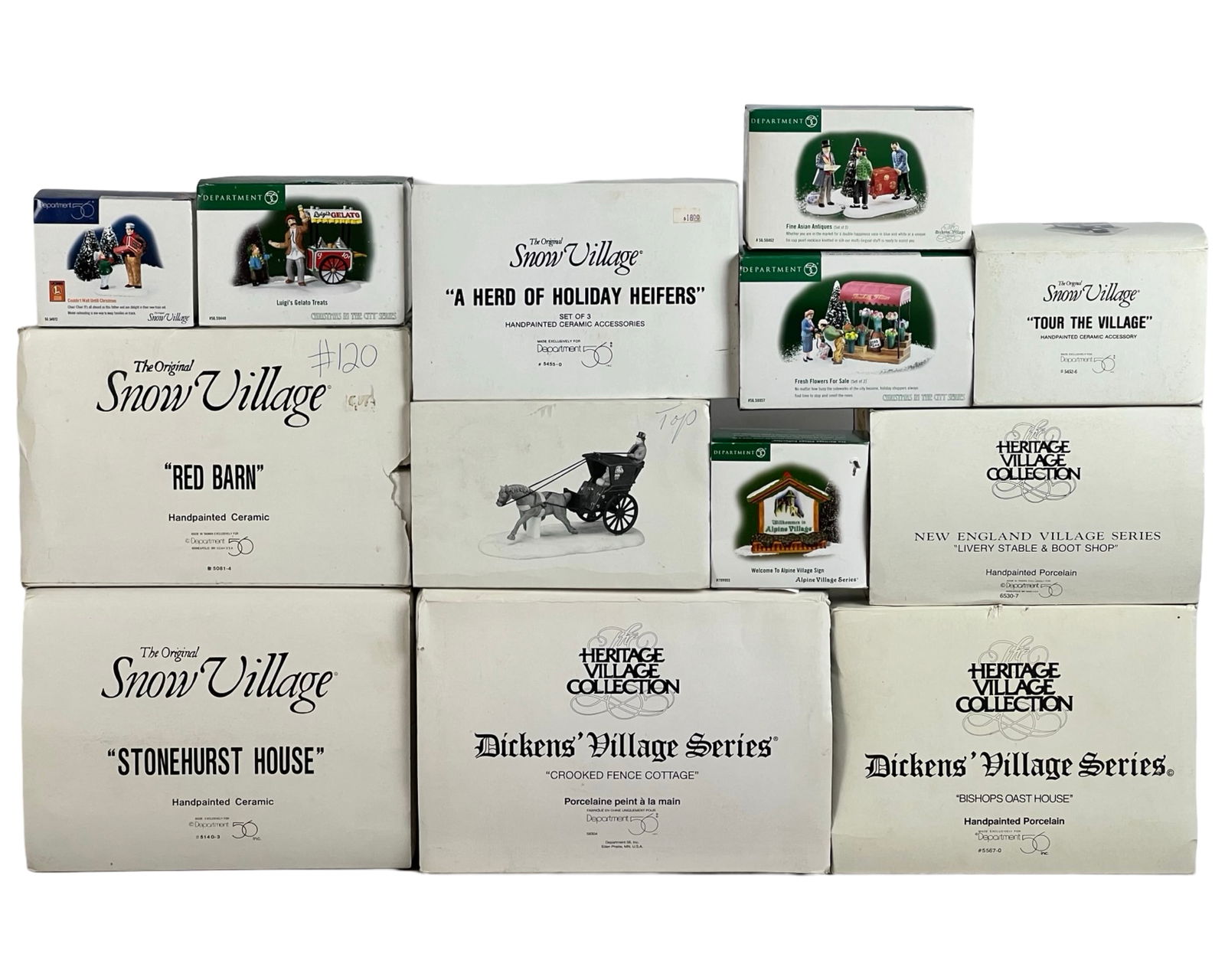 Department 56 Christmas Village Coattages & Decor (1 of 6)