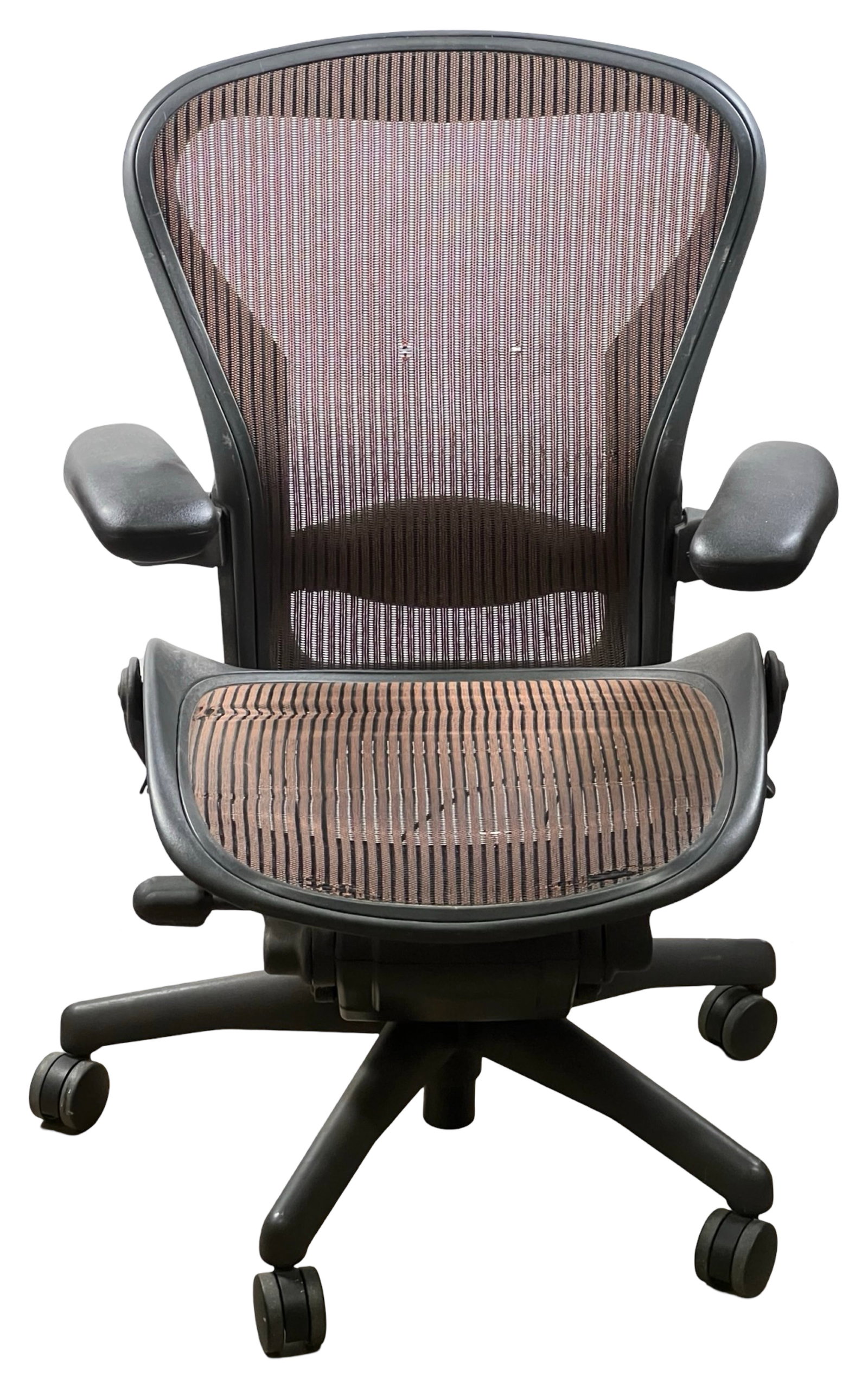 Herman Miller Classic Aeron Task Chair: The iconic Herman Miller Classic Aeron Task Chair is designed for optimal comfort and ergonomics. Featuring a breathable mesh back and seat, it adapts to your body for superior support during extended