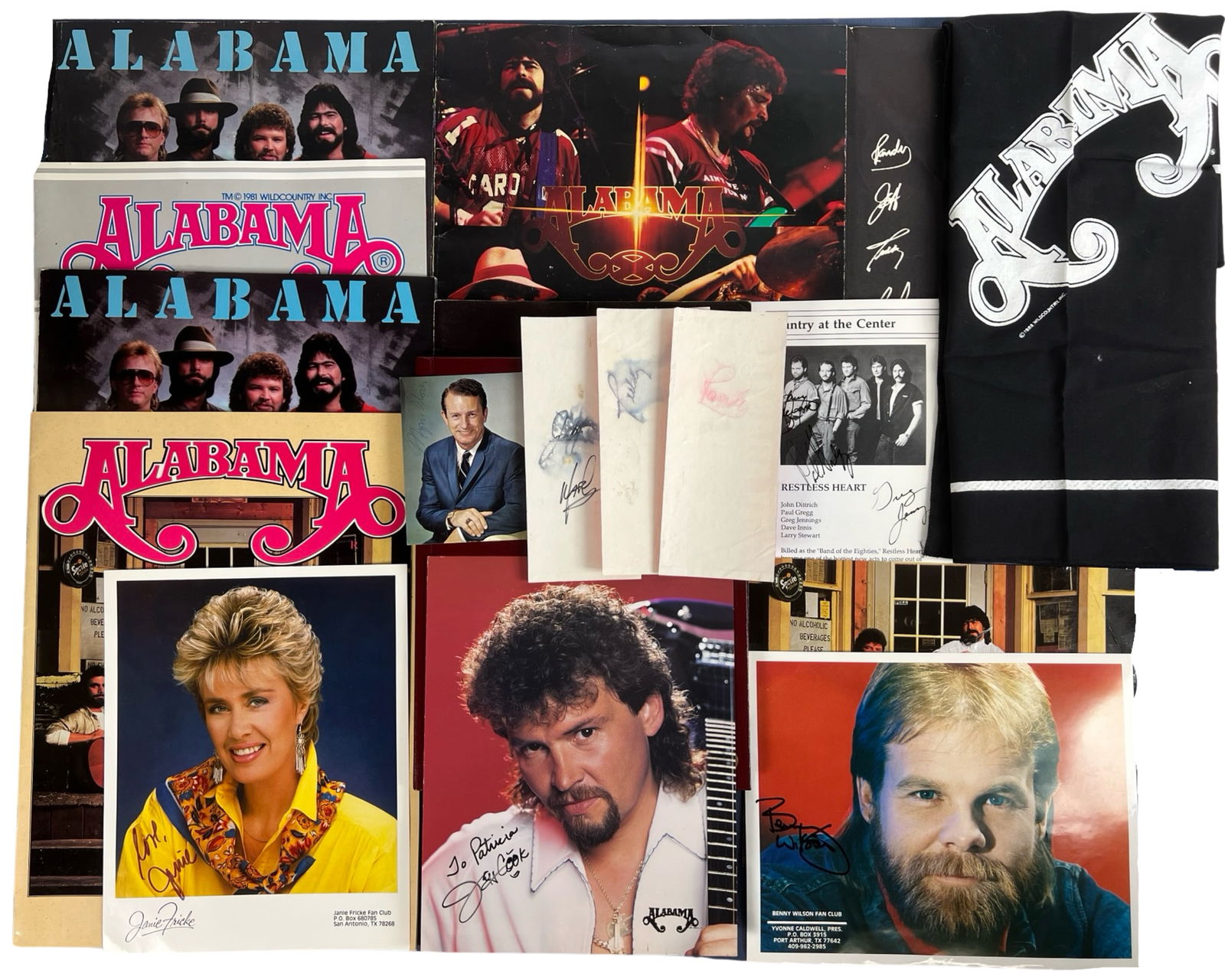 Country Music Legends signature collection-Alabama (1 of 7)
